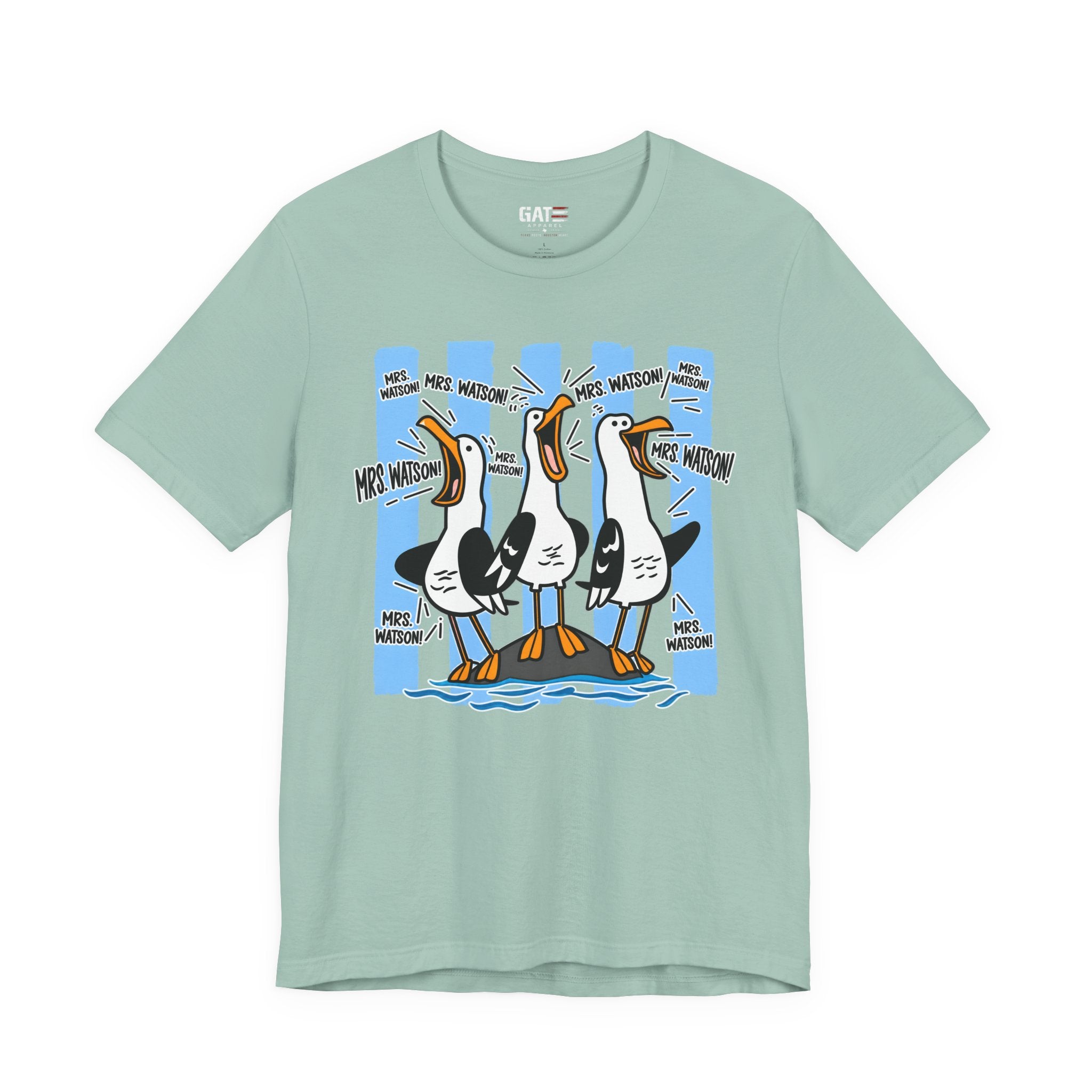 Mine Mine Mine Custom Teacher Shirt – Personalized Seagull Tee