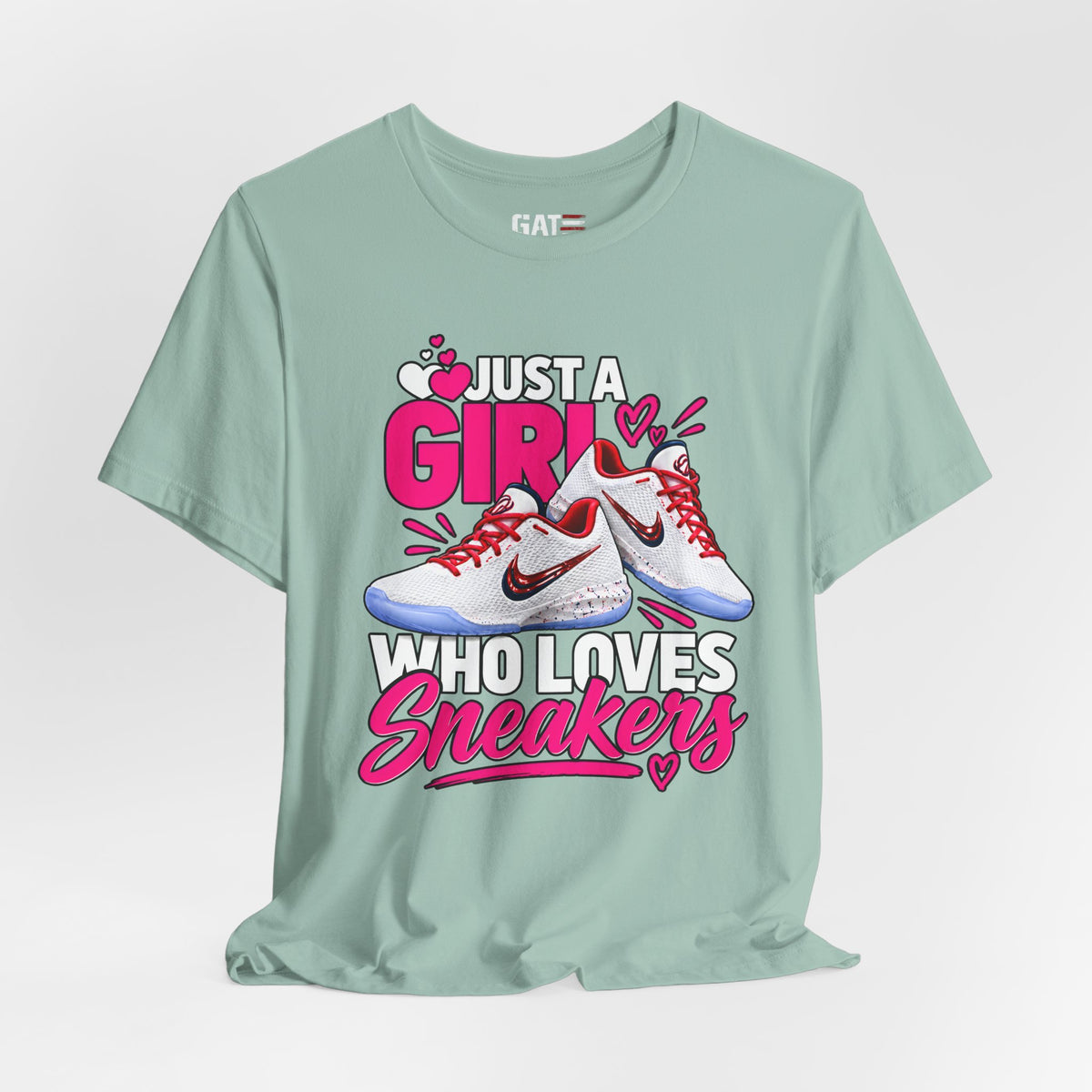 Caitlin Clark Caitlin 1s Just a Girl Sneaker Shirt | Style 4