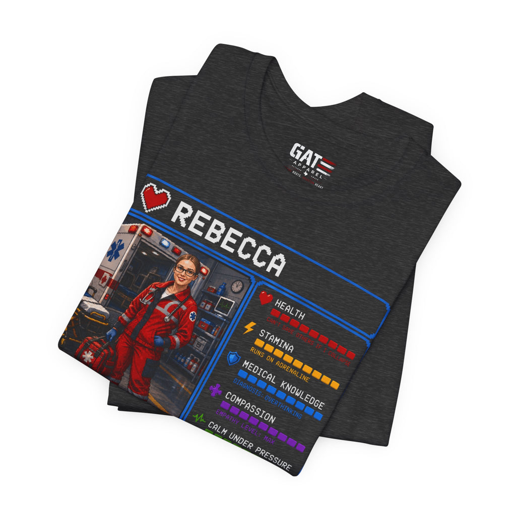 Custom Paramedic RPG Character Shirt | Personalized EMT Gift