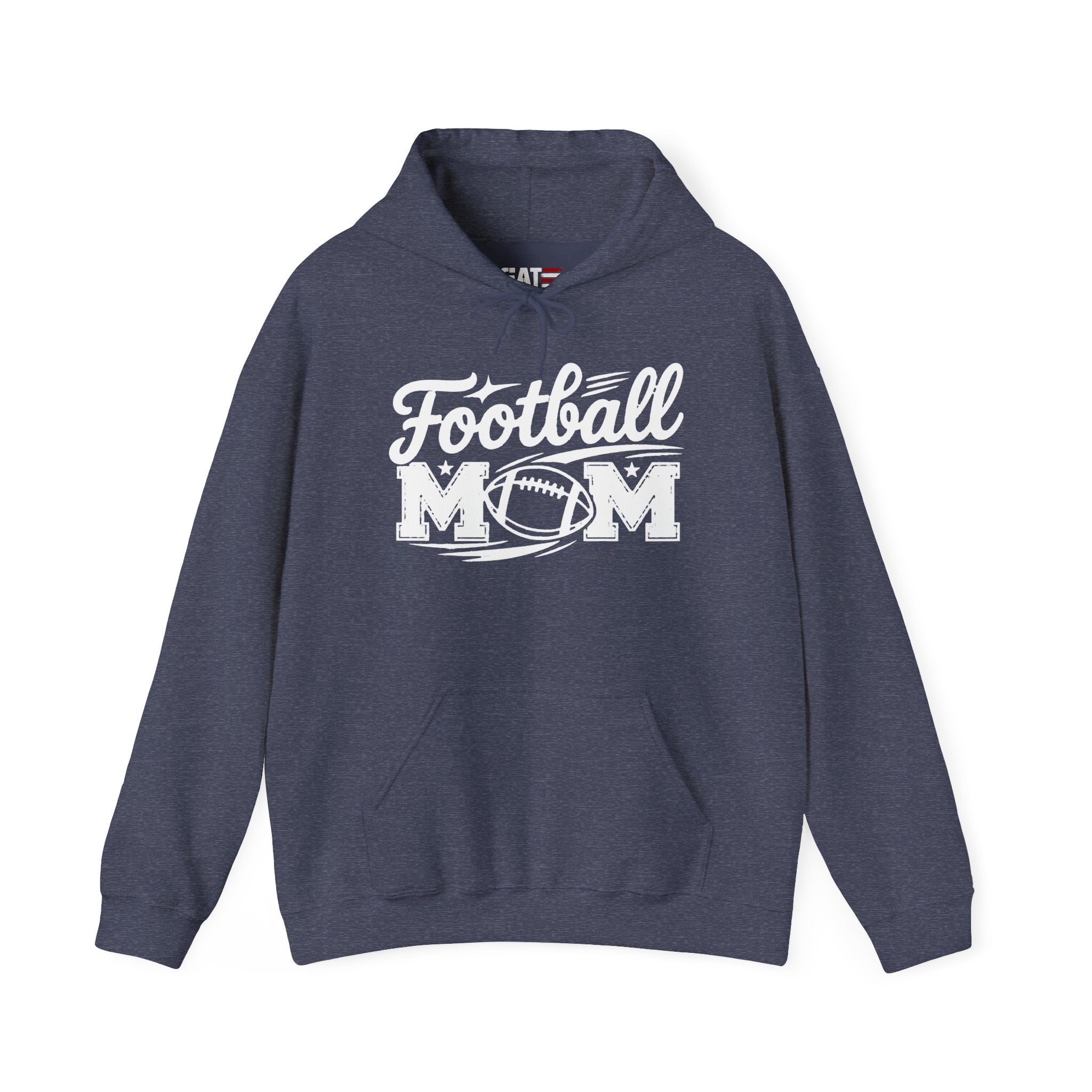 Football Mom Personalized Comfort Hoodie Custom Player Name Number Game Day Tee