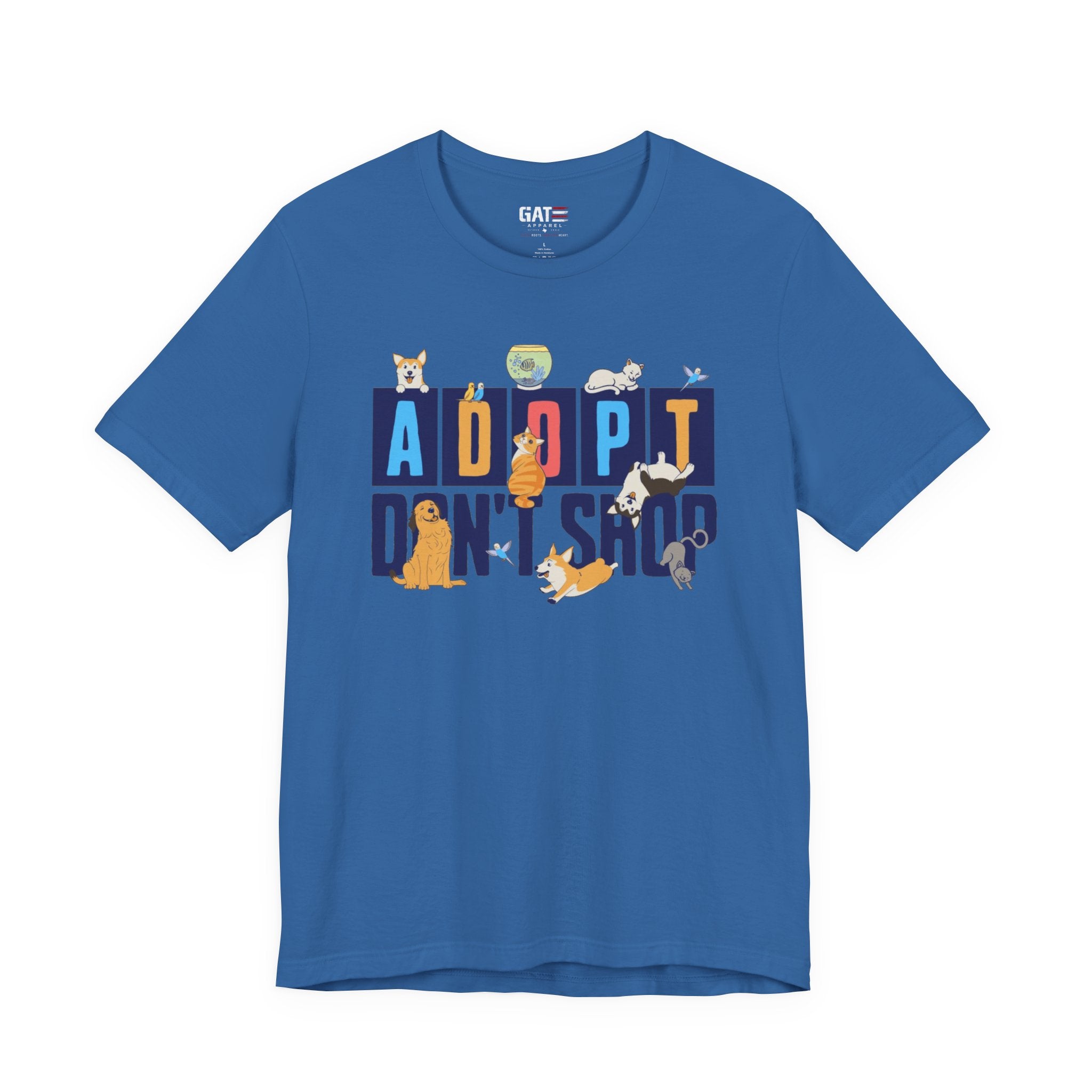 Adopt Don't Shop Rescue Pet T-Shirt