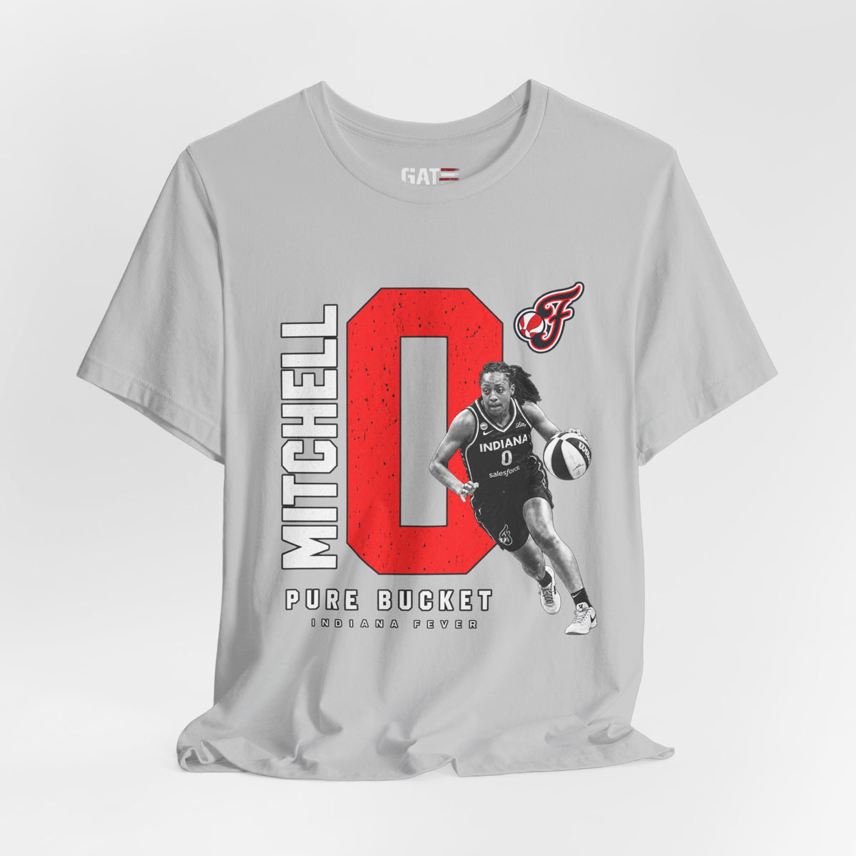 Kelsey Mitchell Shirt | Indiana Fever WNBA Basketball Tee