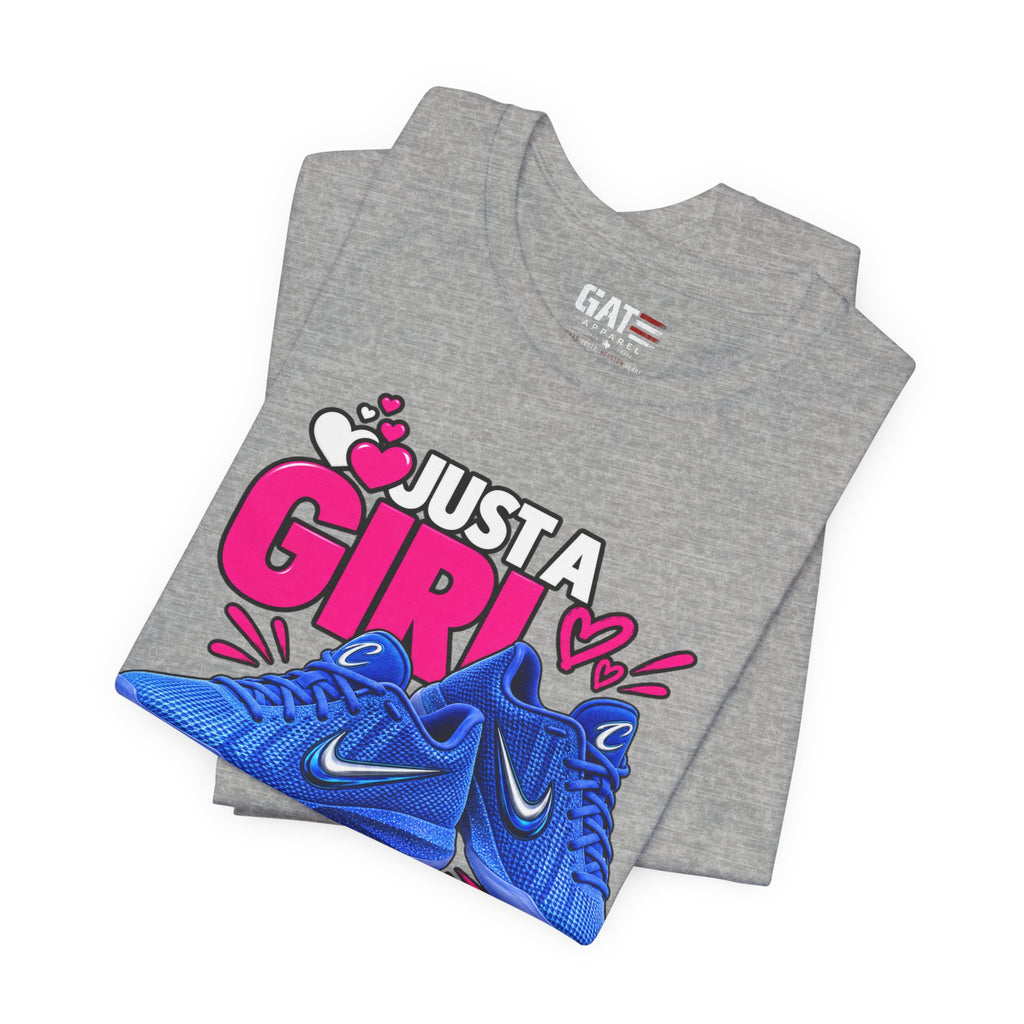 Caitlin Clark Caitlin 1s Just a Girl Sneaker Shirt | Style 1
