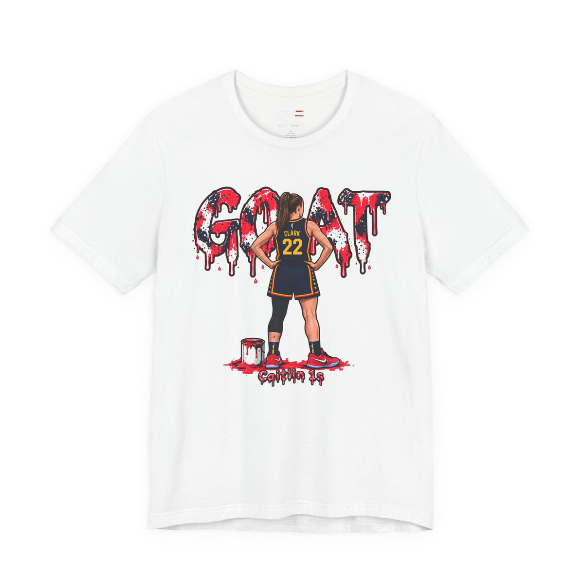 Caitlin Clark Caitlin 1s GOAT Sneaker Shirt | Fever Tee