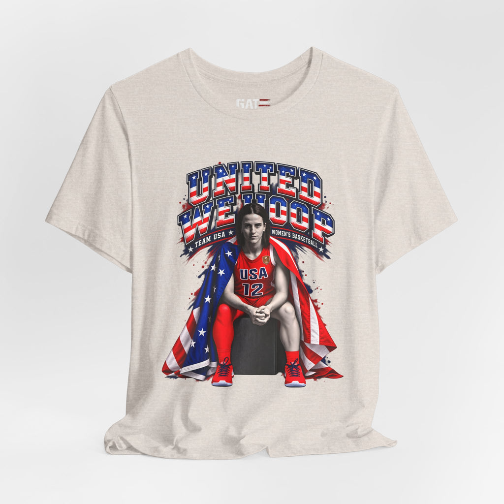Caitlin Clark Team USA Shirt | WNBA Tee Style 2