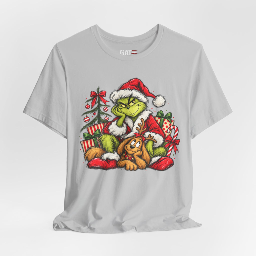 Grinch Christmas Graphic T-Shirt - product mockup view 40