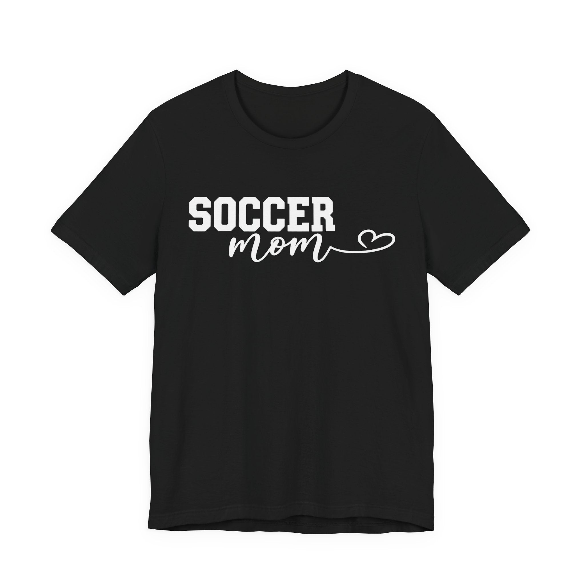 Soccer Mom Tee — Personalized Back Number & Name Soccer Shirt