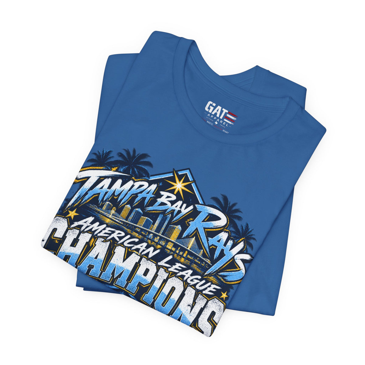 Tampa Bay Rays Champions Tee — "American League Champions" Baseball Shirt