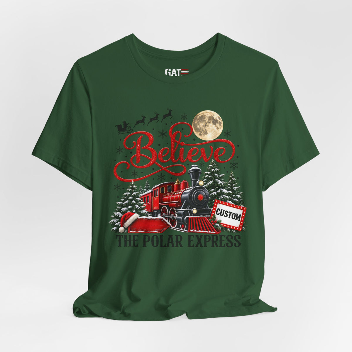 Personalized Polar Express Shirt - product mockup view 30
