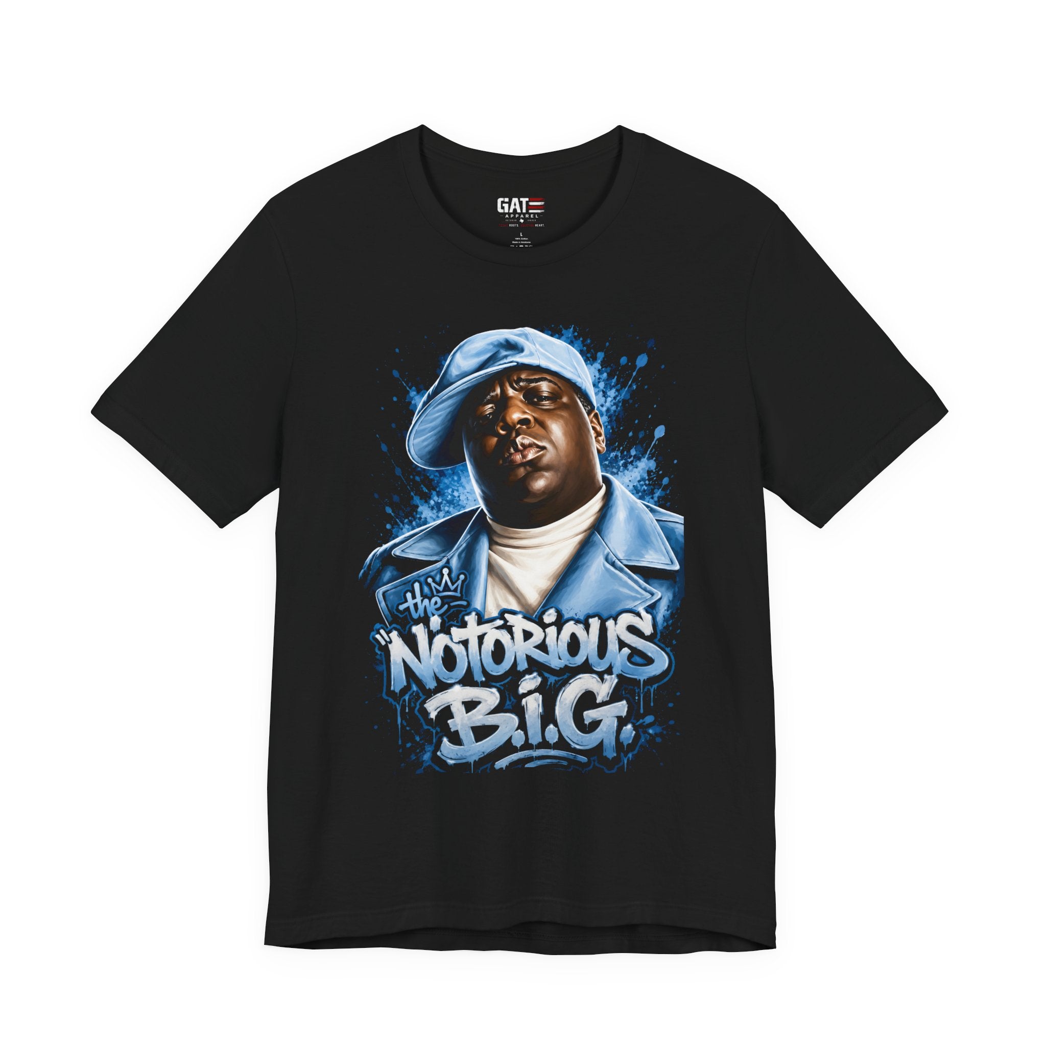 Notorious B.I.G. Graphic Tee — Retro Hip-Hop Tribute T-Shirt
