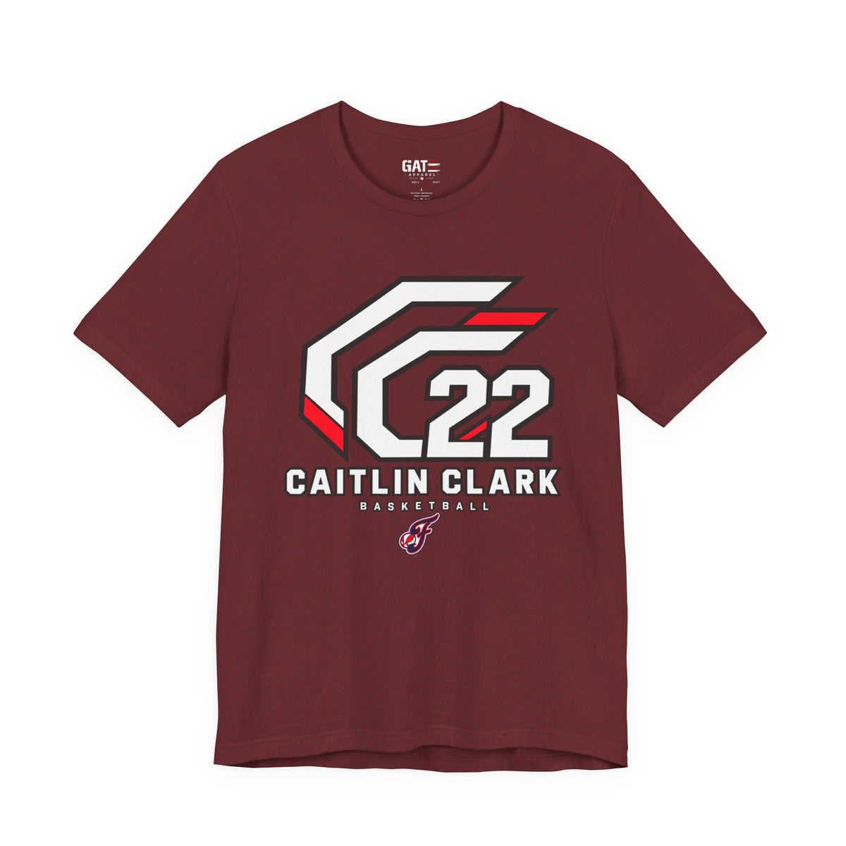 Caitlin Clark CC22 Monogram Shirt | Indiana Fever WNBA Tee