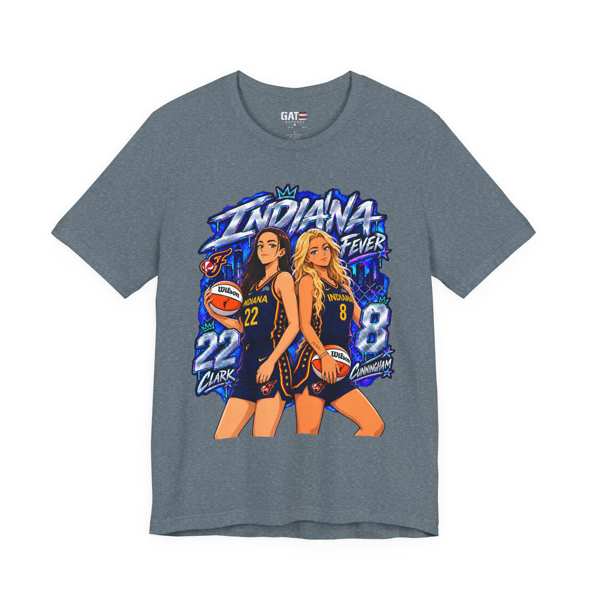 Caitlin Clark & Sophie Cunningham Anime Shirt | Style 2