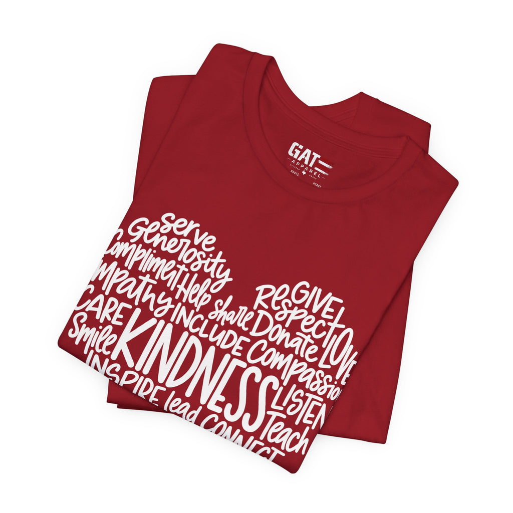 Kindness Teacher Tee — Motivational Words Unisex Jersey Short Sleeve