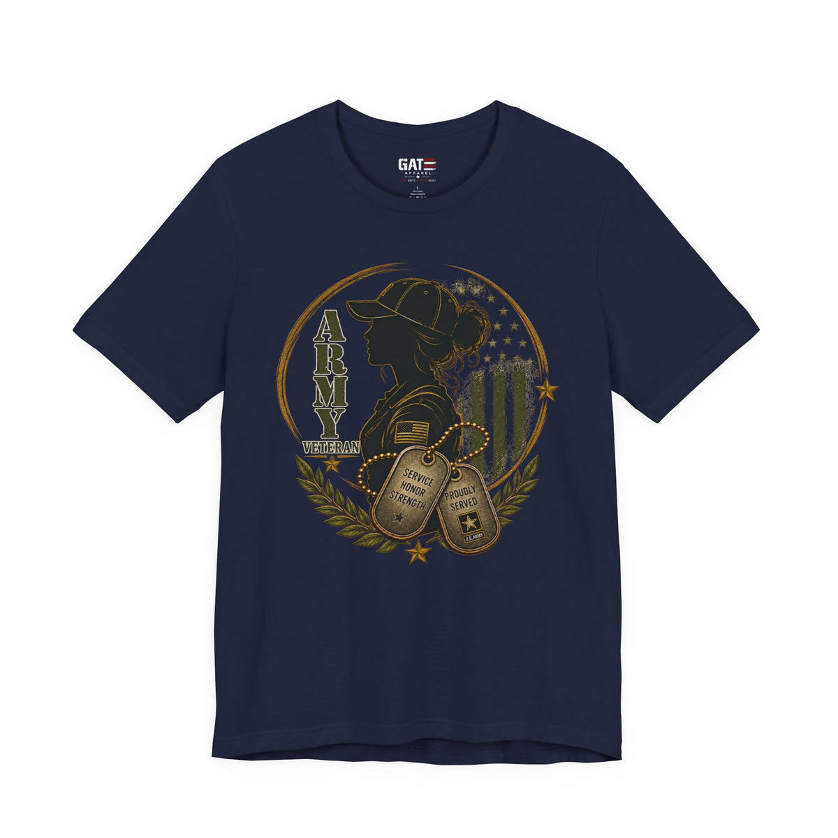 Female Army Veteran Shirt | Women's Military Tee
