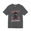 Savage Not Average Shirt, Women's Gym Shirt, Fitness Tee, Weightlifting Shirt, Workout Gift for Strong Women