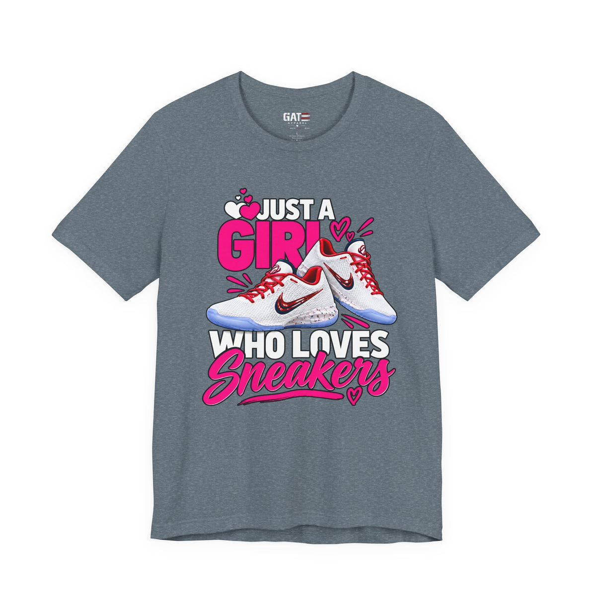 Caitlin Clark Caitlin 1s Just a Girl Sneaker Shirt | Style 4