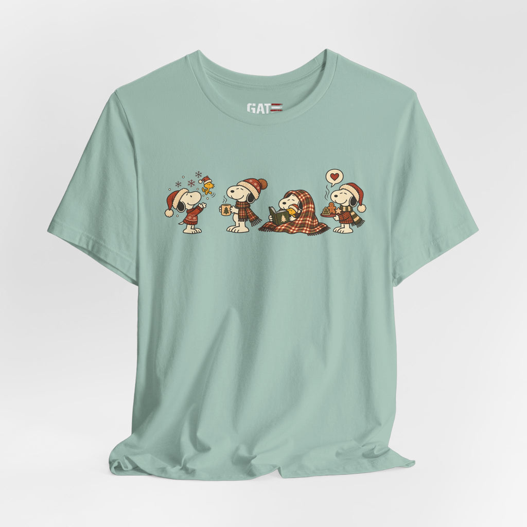 Cozy Christmas Snoopy Shirt - product mockup view 45