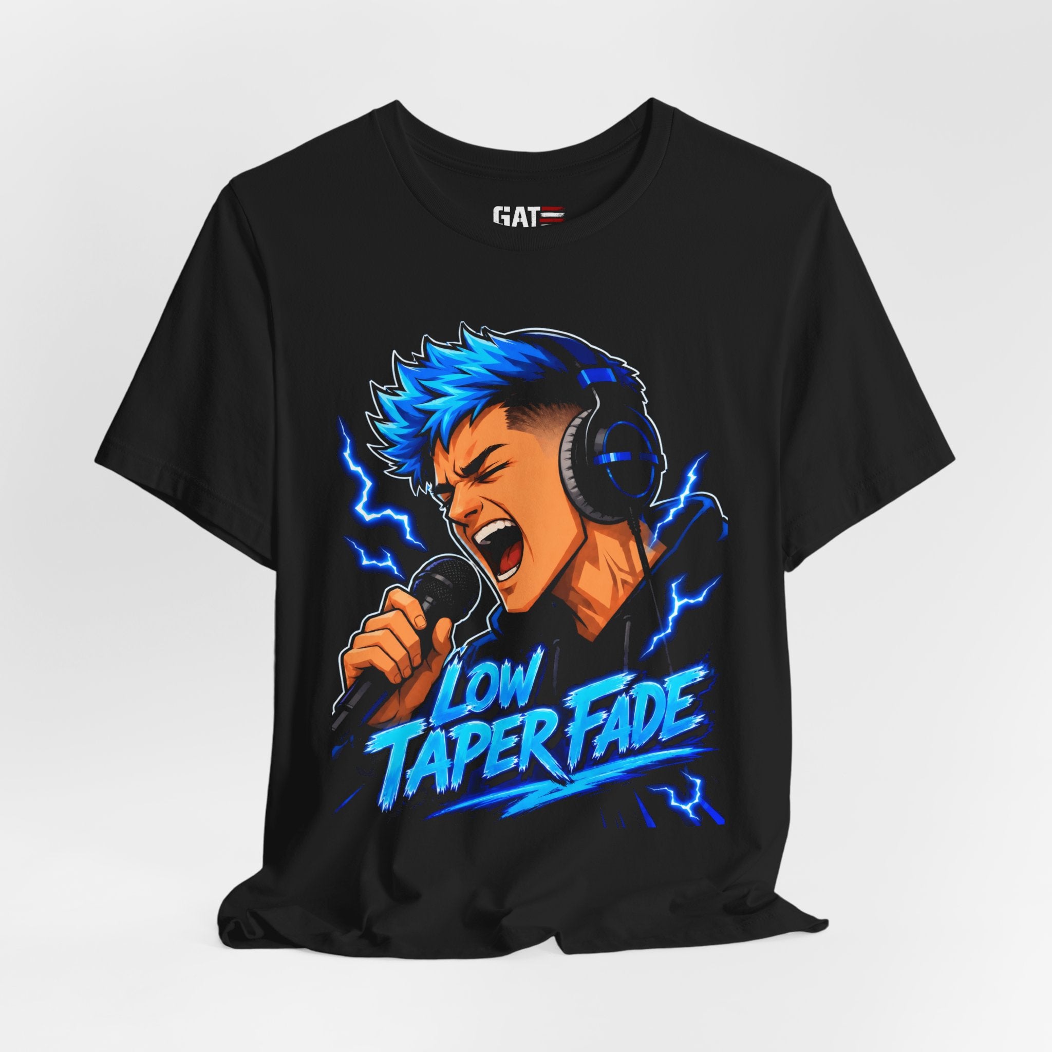 Low Taper Fade Meme Shirt, Viral Ninja Singing Tee, Funny Gen Alpha Meme T-Shirt, Gamer Streamer Graphic Shirt
