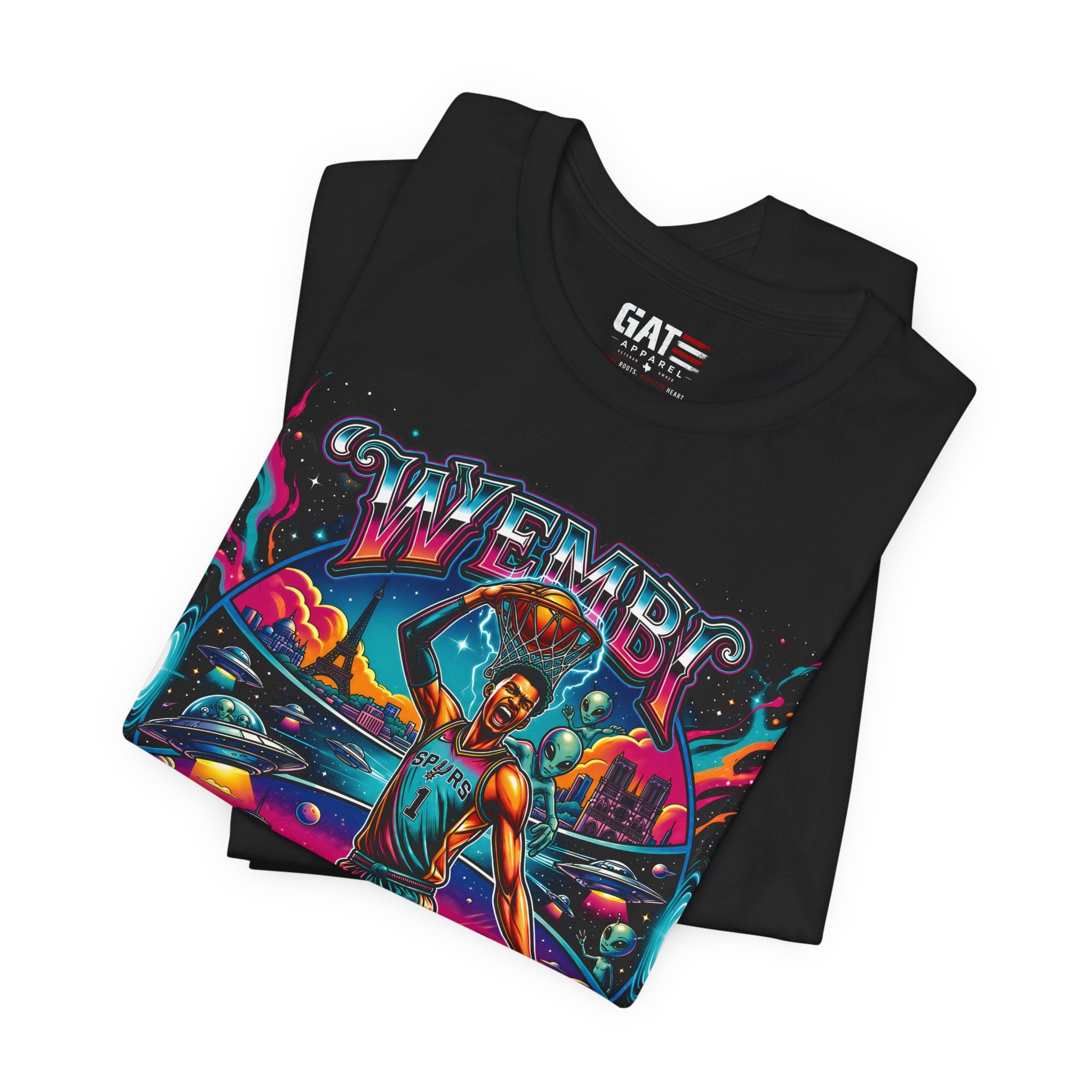 Victor Wembemyama |Wemby "The Alien"|San Antonio Spurs City Connect|NBA Graphic Tee