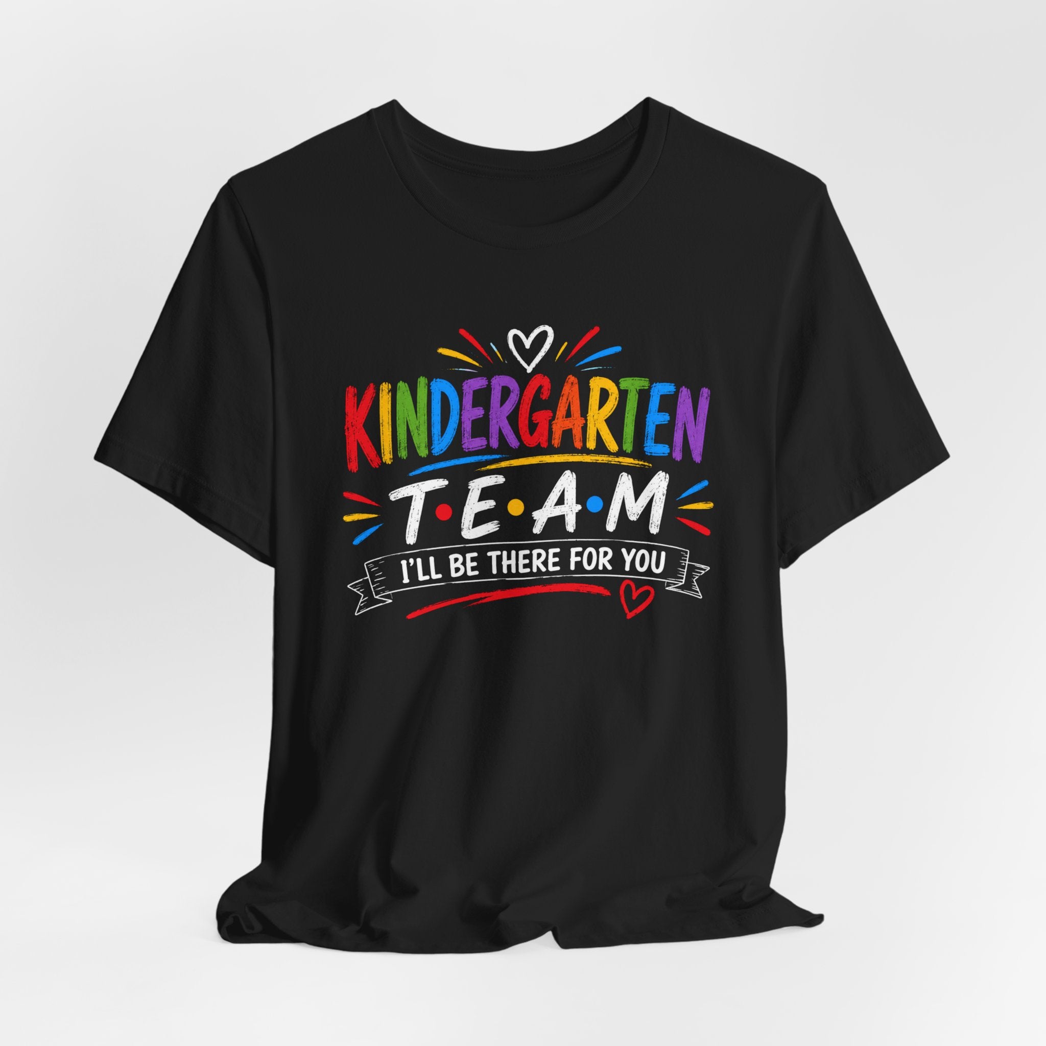Kindergarten Team Tee, Teacher Squad Shirt, Color Dot Inspired Teacher Shirt, Grade Level Team Gift, School Staff Apparel, Friends Theme