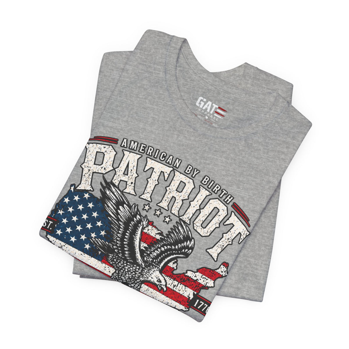 Patriot by Choice Shirt | American Flag Eagle Tee
