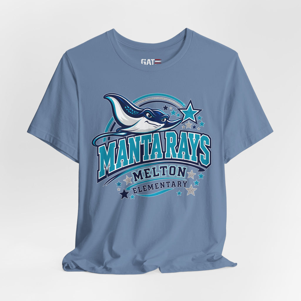Melton Manta Rays Elementary T-Shirt — School Spirit