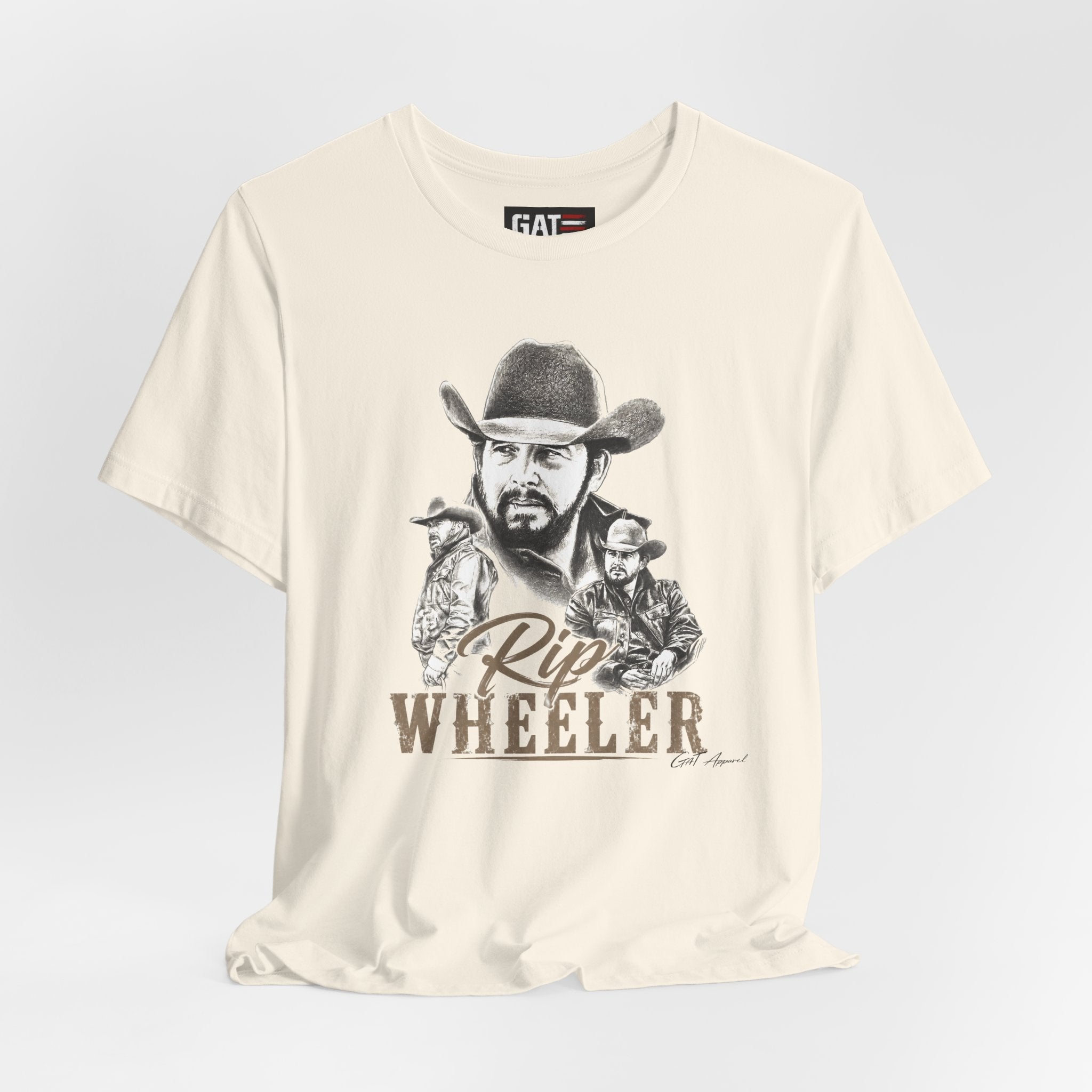 Get Ripped Yellowstone Inspired Cowboy Graphic Tee | Dutton Ranch Shirt
