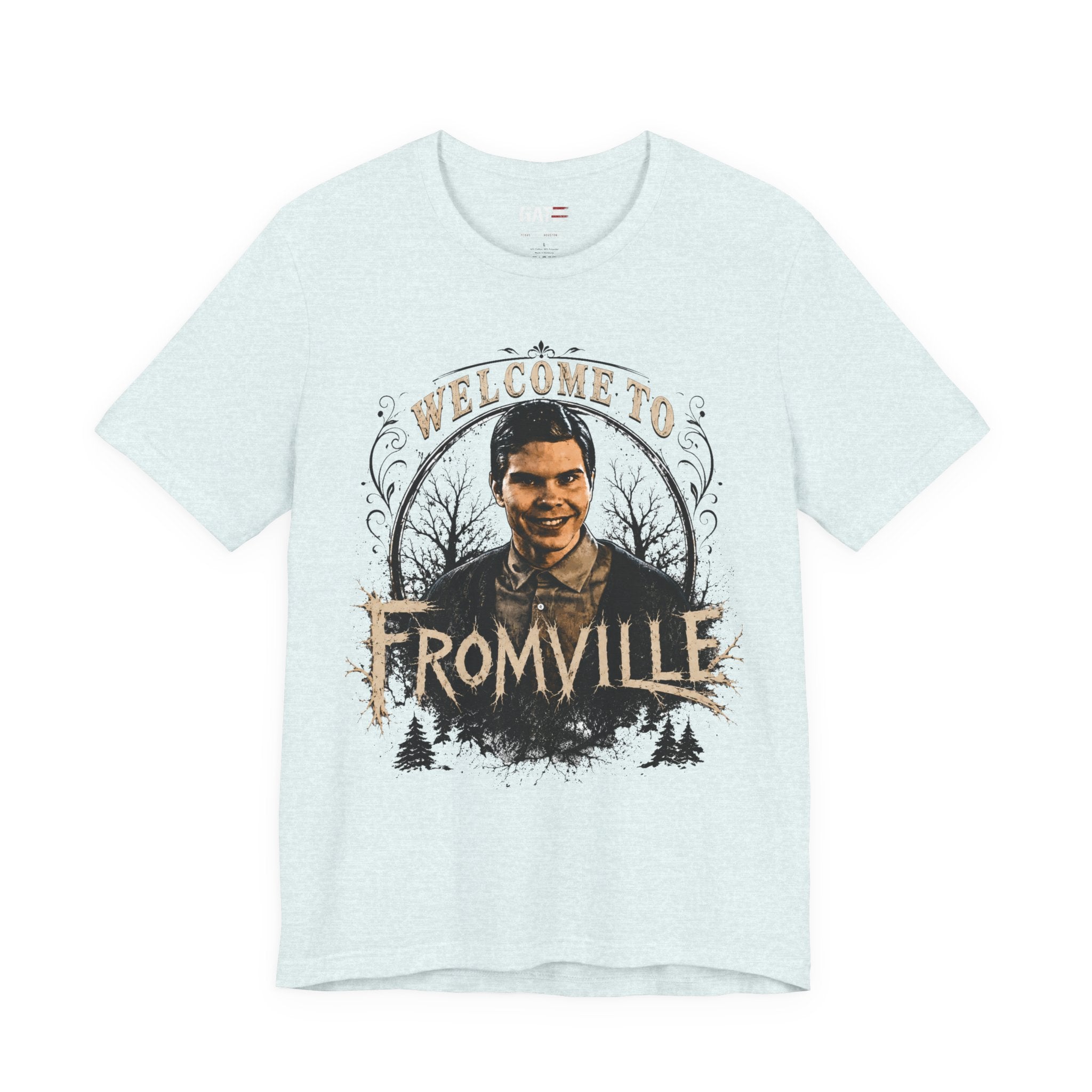 Welcome to Fromville Horror Tee| Smiley Shirt