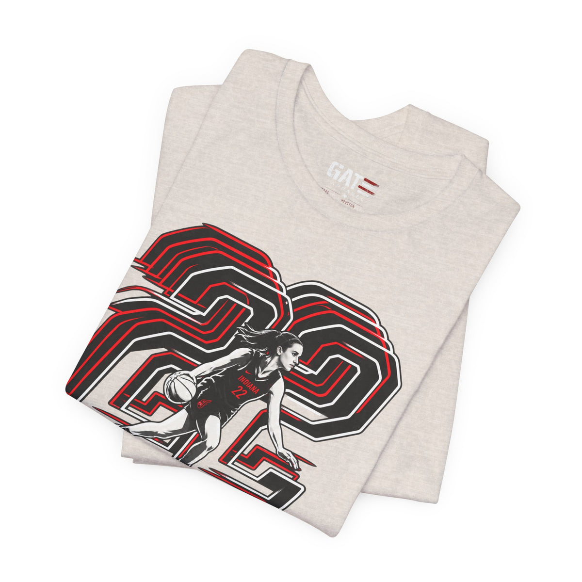 Caitlin Clark #22 Basketball Shirt | Indiana Fever WNBA Tee