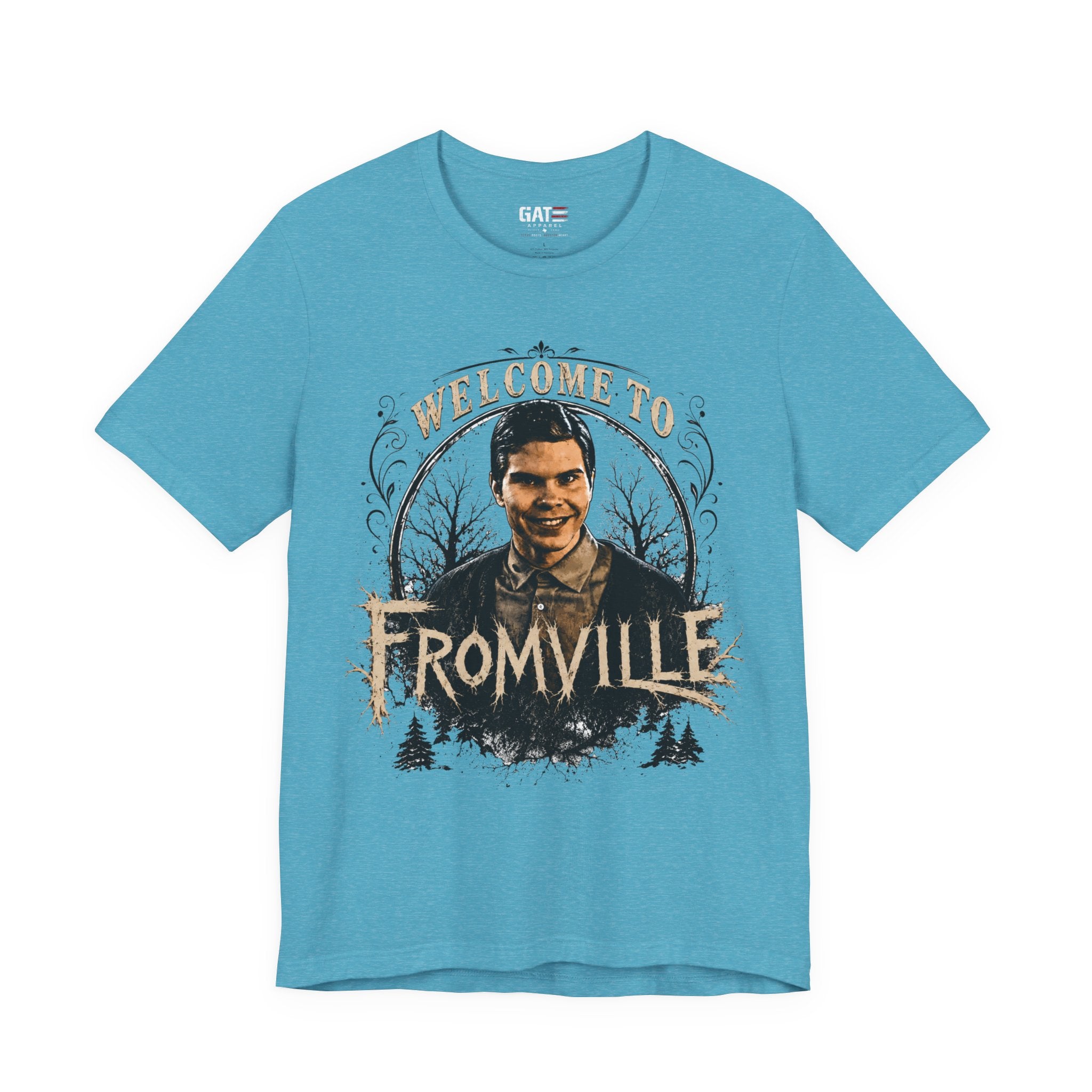 Welcome to Fromville Horror Tee| Smiley Shirt