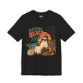 Summerween Shirt, Spooky Beach Shirt, Ghost Beach Tee, Halloween Beach Shirt, Coastal Halloween Tee, Tropical Ghost Shirt
