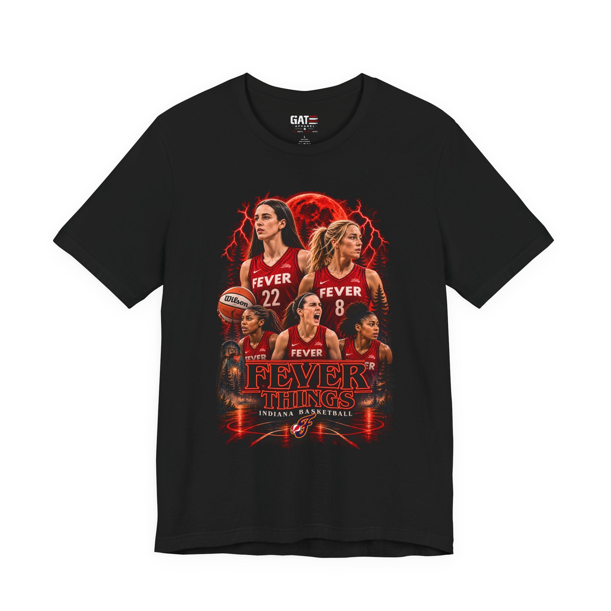 Caitlin Clark Sophie Cunningham Shirt Indiana Fever Basketball WNBA Graphic Tee