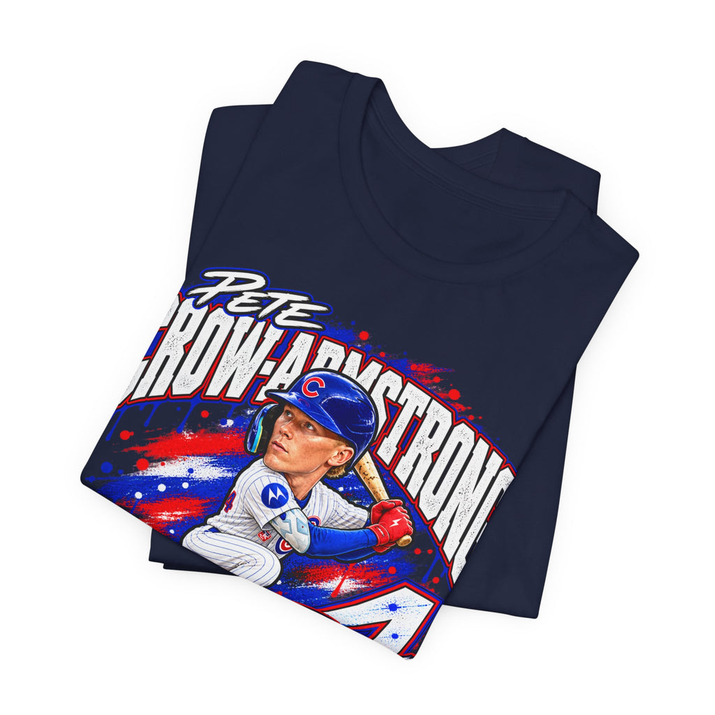 Chicago Cubs Pete Crow-Armstrong No. 4 Caricature T-Shirt - product image 19