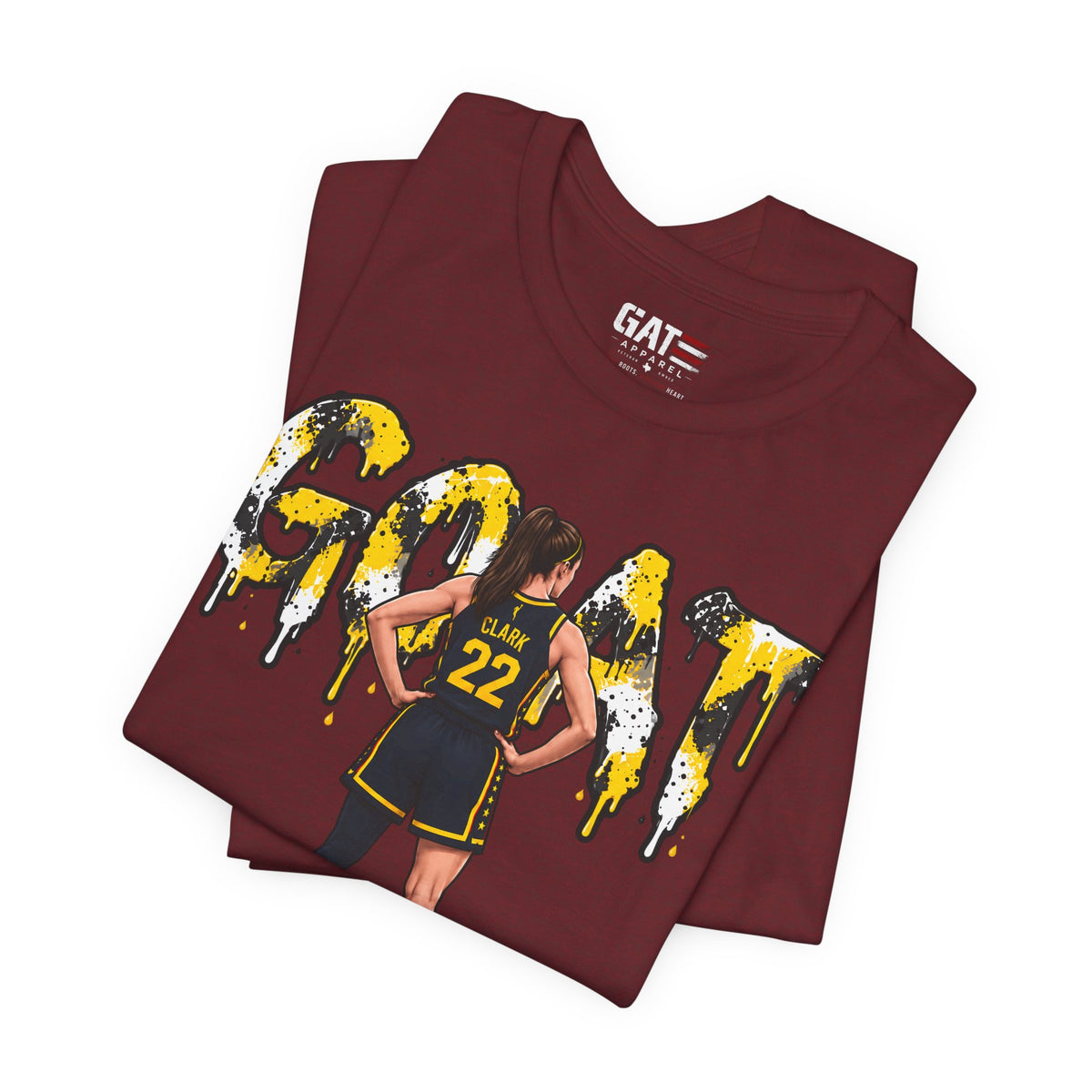 Caitlin Clark Caitlin 1s GOAT Yellow Sneaker Shirt