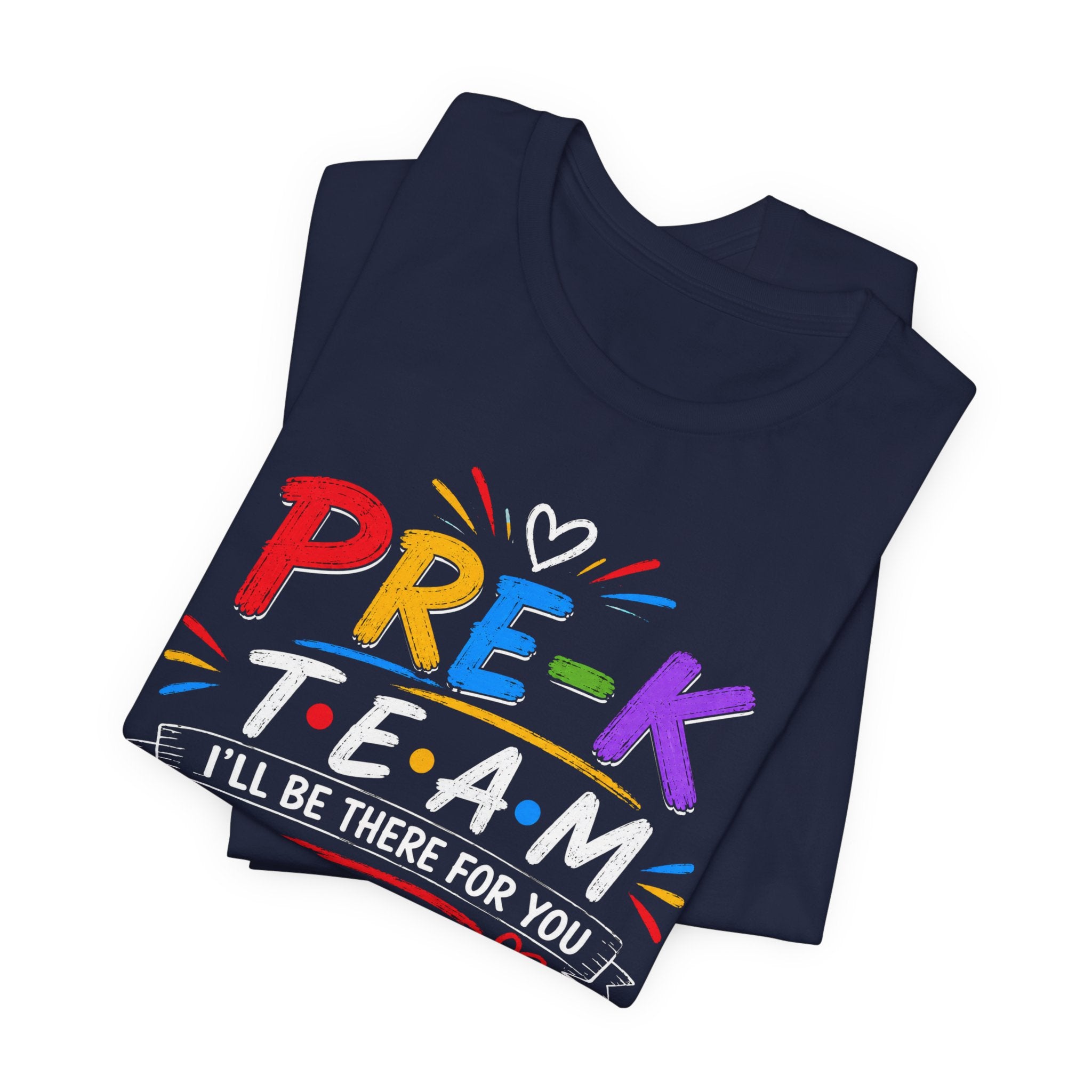 Pre-K Team Tee, Teacher Squad Shirt, Color Dot Inspired Teacher Shirt, Grade Level Team Gift, School Staff Apparel, Friends Theme