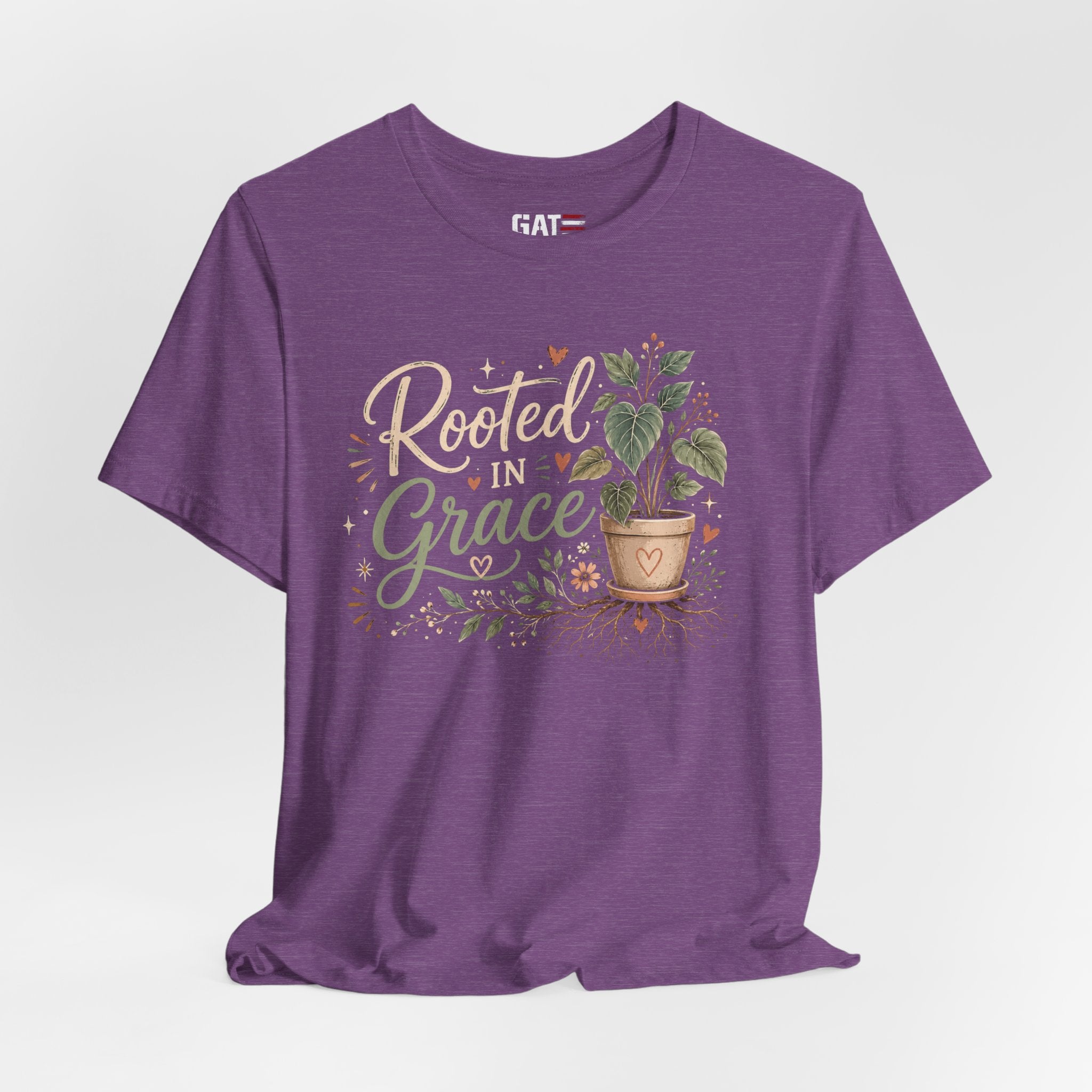 Christian Plant Lover Shirt for Women, Faith Based Gardening Tee, Houseplant Graphic Shirt, Botanical Christian Gift, Plant Mom Apparel