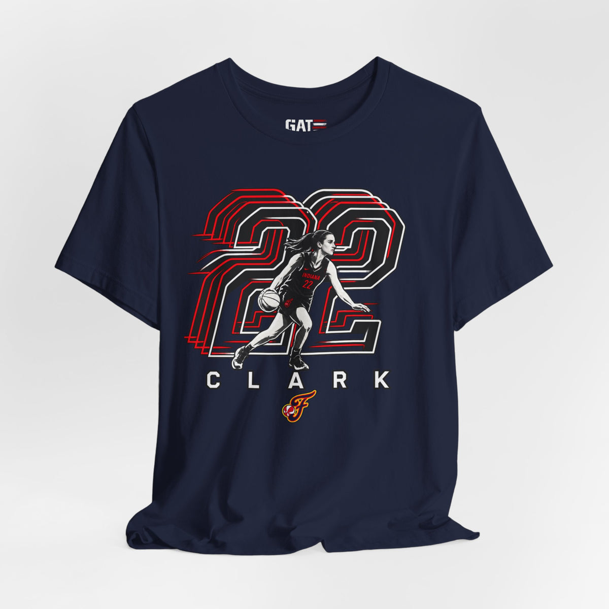 Caitlin Clark #22 Basketball Shirt | Indiana Fever WNBA Tee