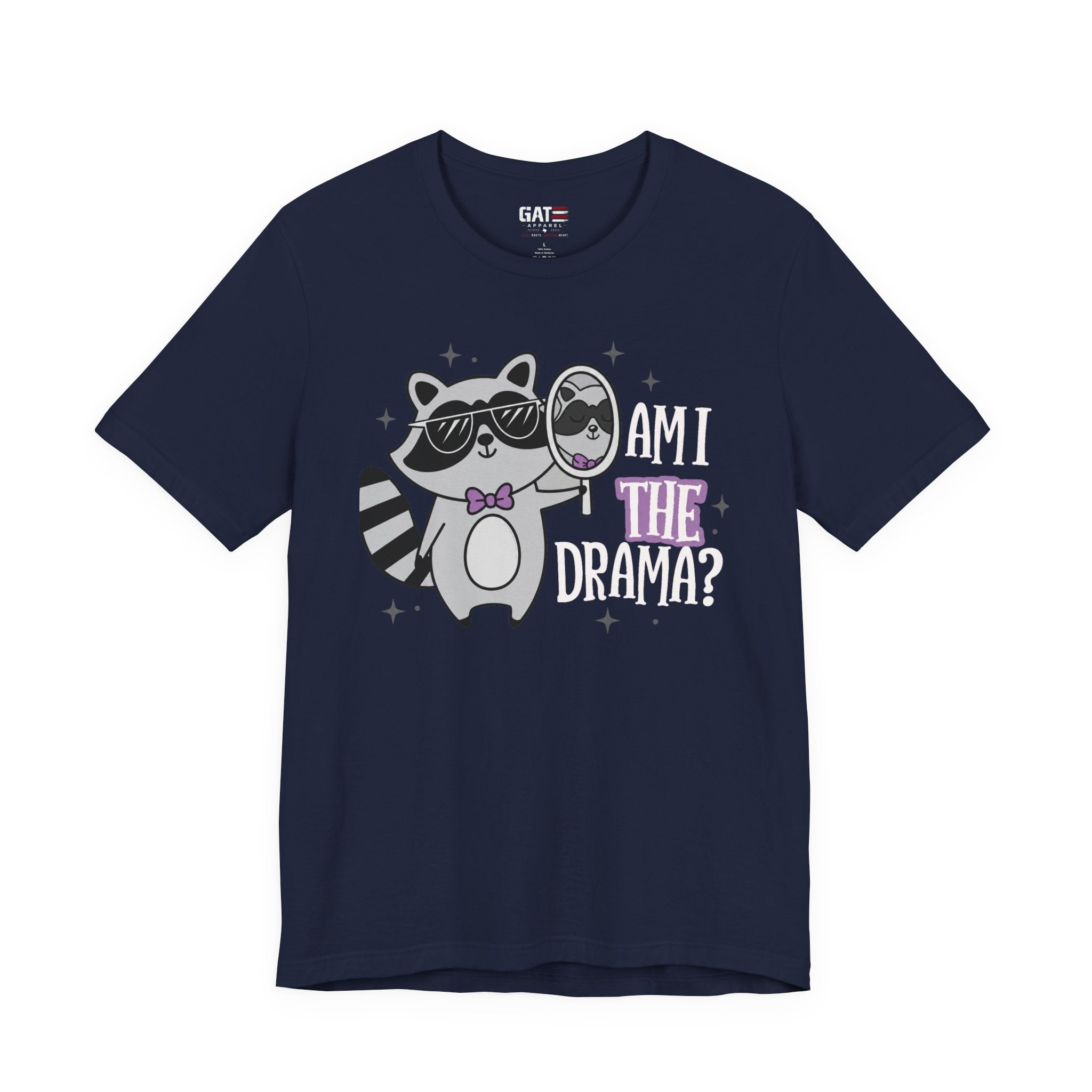 Am I the Drama? Raccoon Graphic Tee