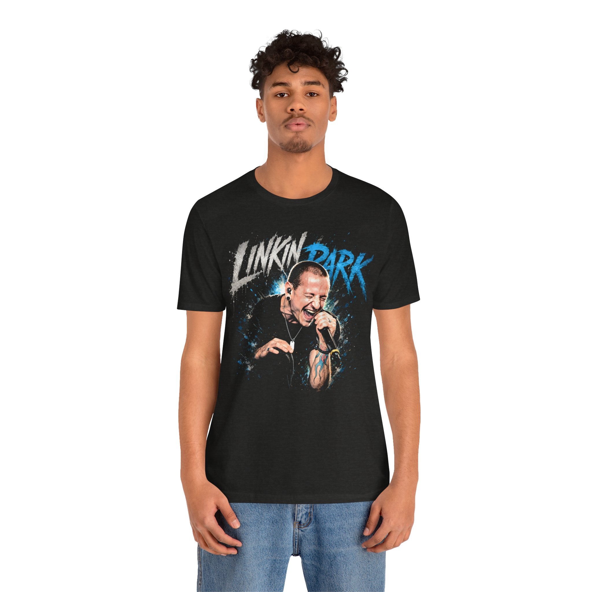 Linkin Park Band Tee — Chester Bennington Tribute Graphic T-Shirt