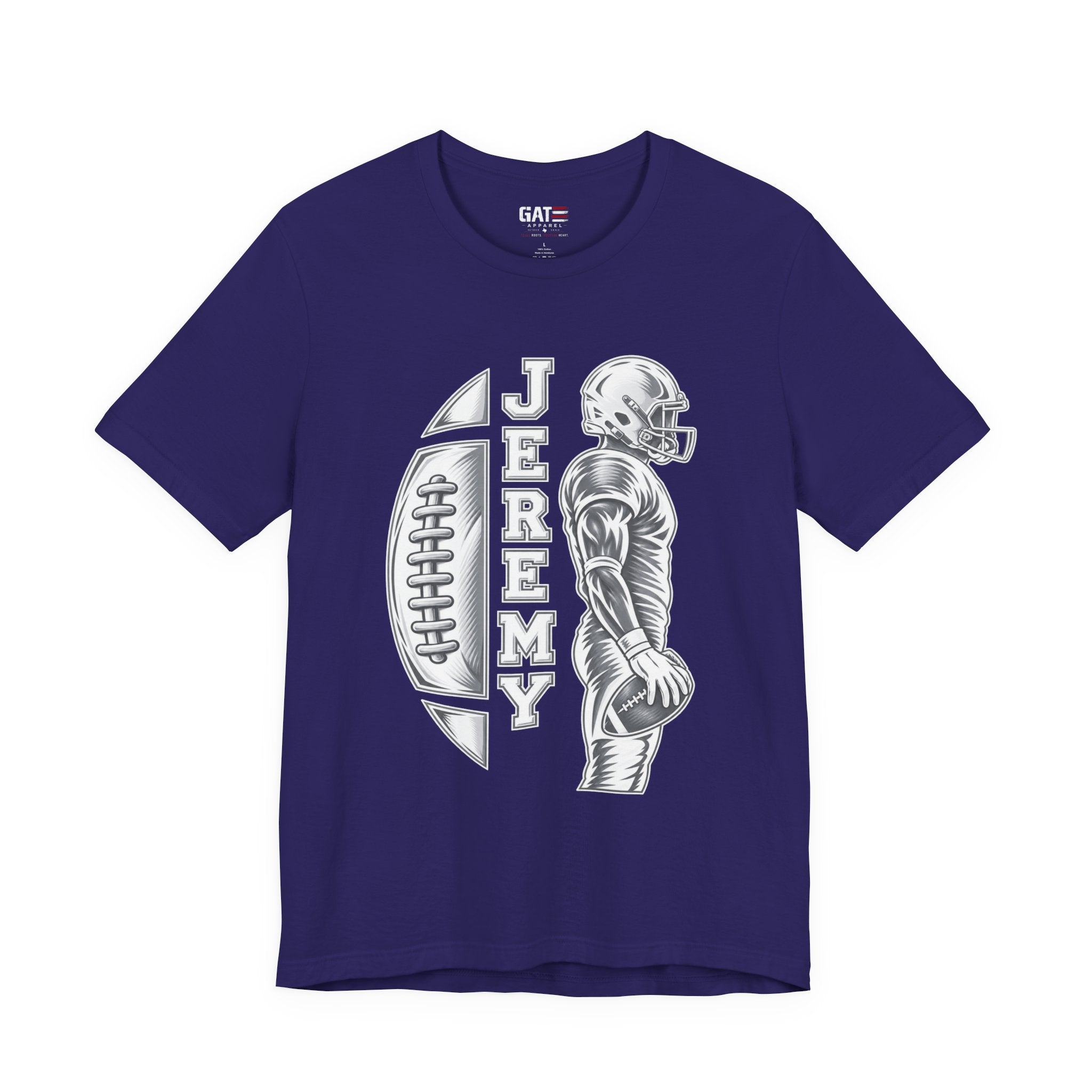 Football Mom Personalized Shirt Custom Player Name Number Game Day Tee