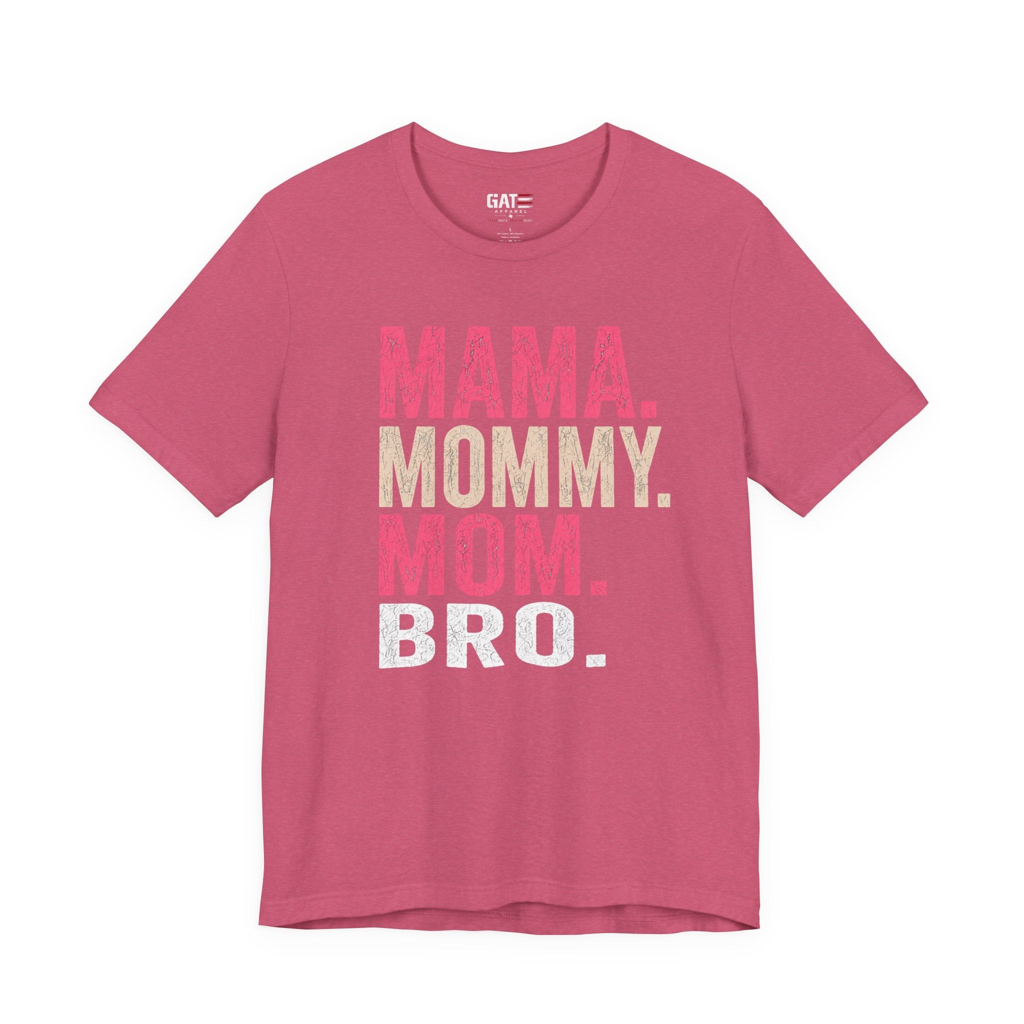 Mama Mommy Mom Bro Shirt, Funny Mom Life Tee, Trendy Mother Graphic T Shirt, Gen Alpha Mom Gift, Cute Mother's Day Shirt