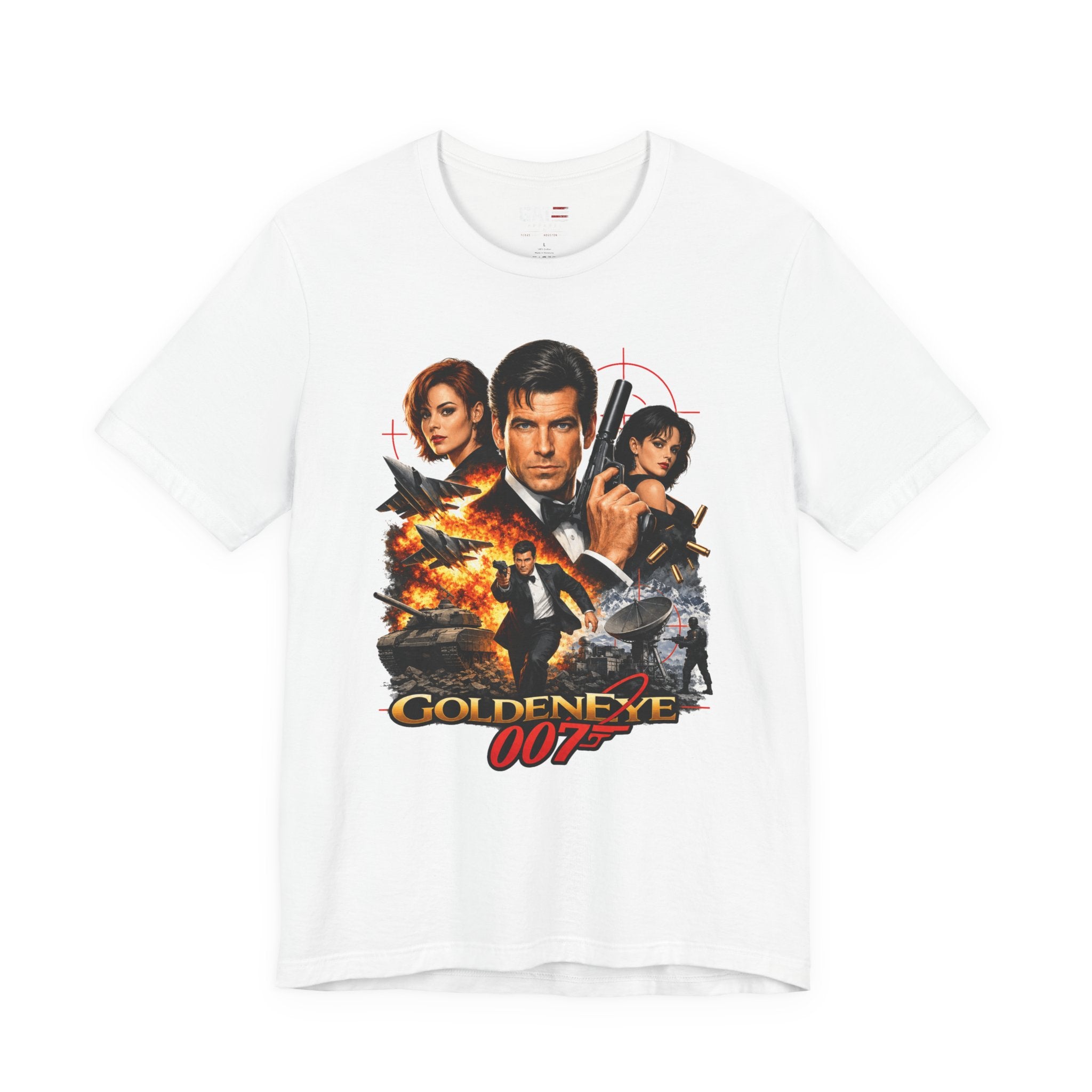 Retro Gamer Shirt, Classic N64 Gaming Tee, FPS Video Game Shirt, Old School Gamer Gift, Retro Gaming Movie Poster Tee | Graphic T-Shirt