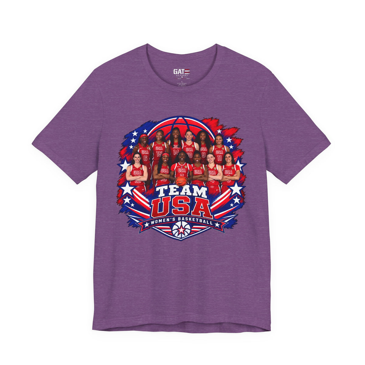Team USA Women's Basketball Shirt | FIBA Tee 2026 Design 2