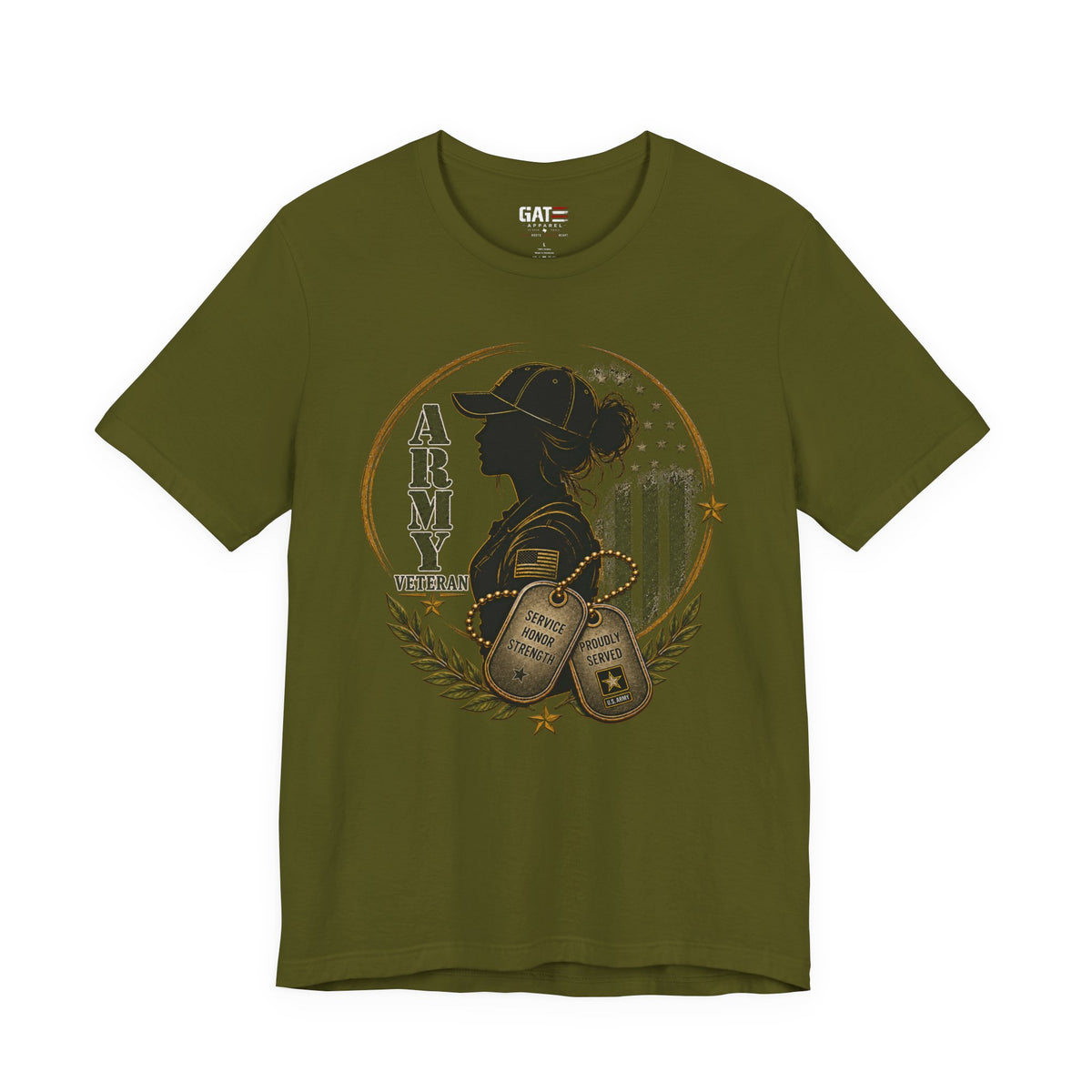 Female Army Veteran Shirt | Women's Military Tee