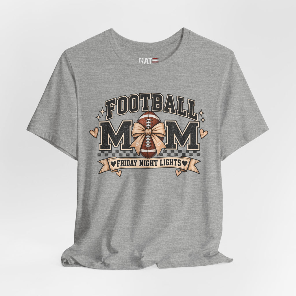 Football Mom Personalized Shirt Custom Player Name Number Game Day Tee
