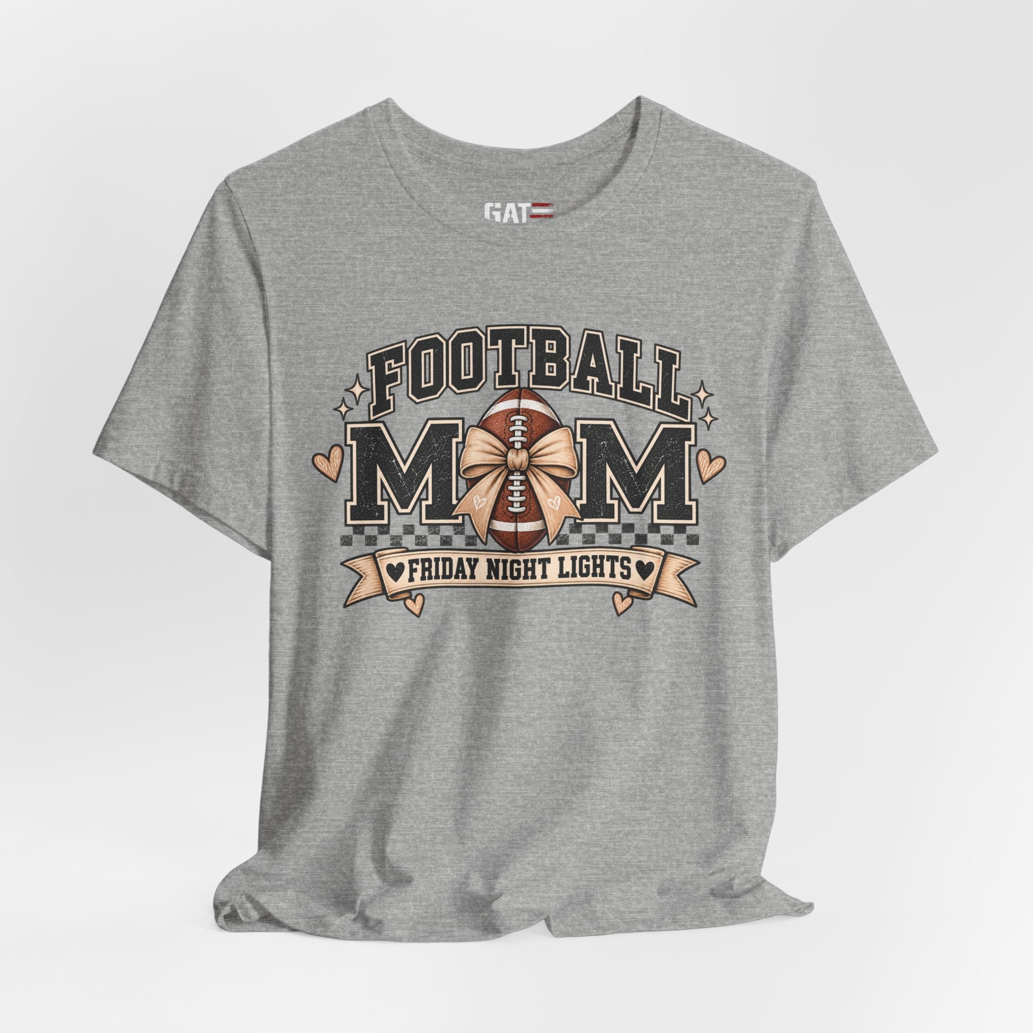 Football Mom Personalized Shirt Custom Player Name Number Game Day Tee