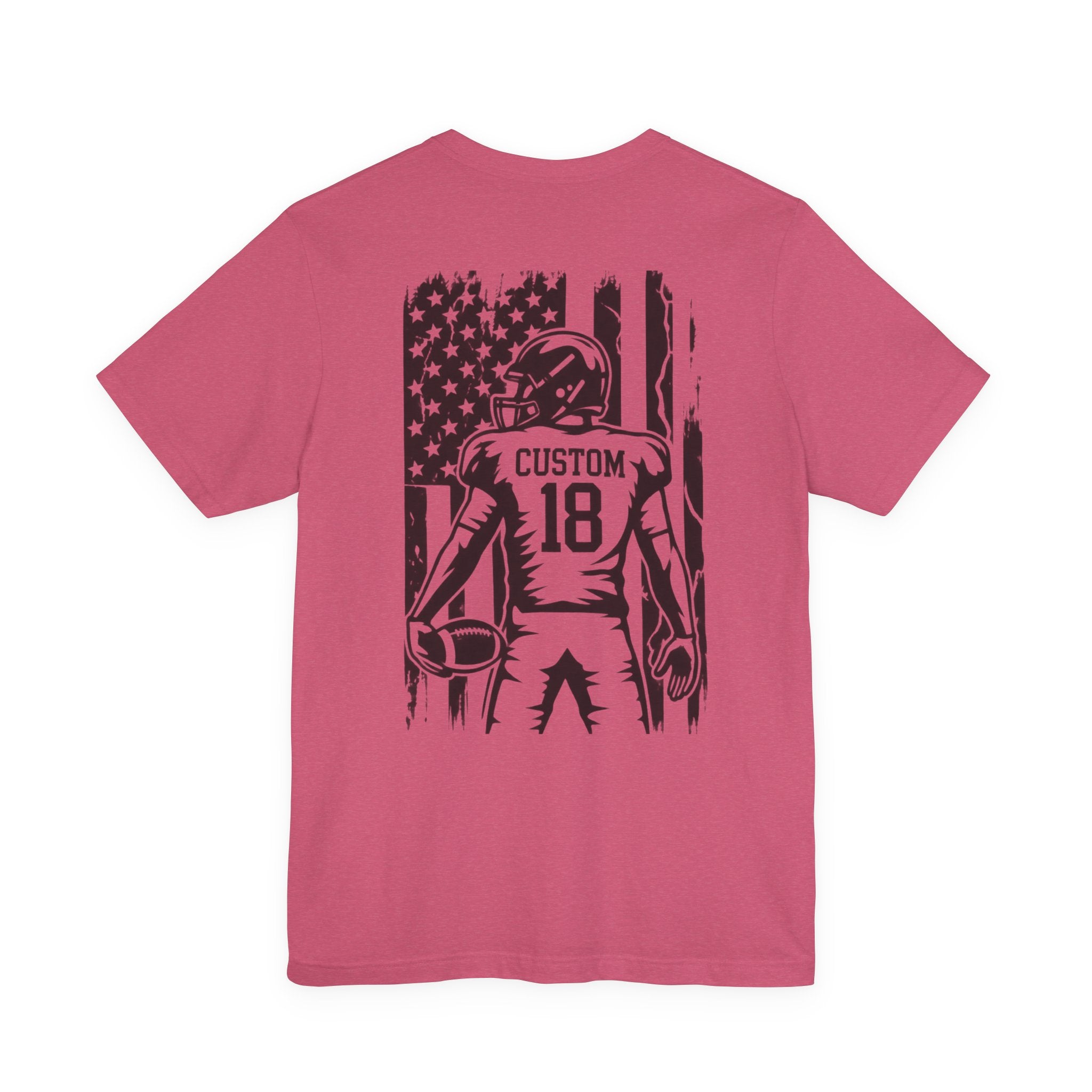 Football Mom Personalized Shirt Custom Player Name Number Player Game Day Tee