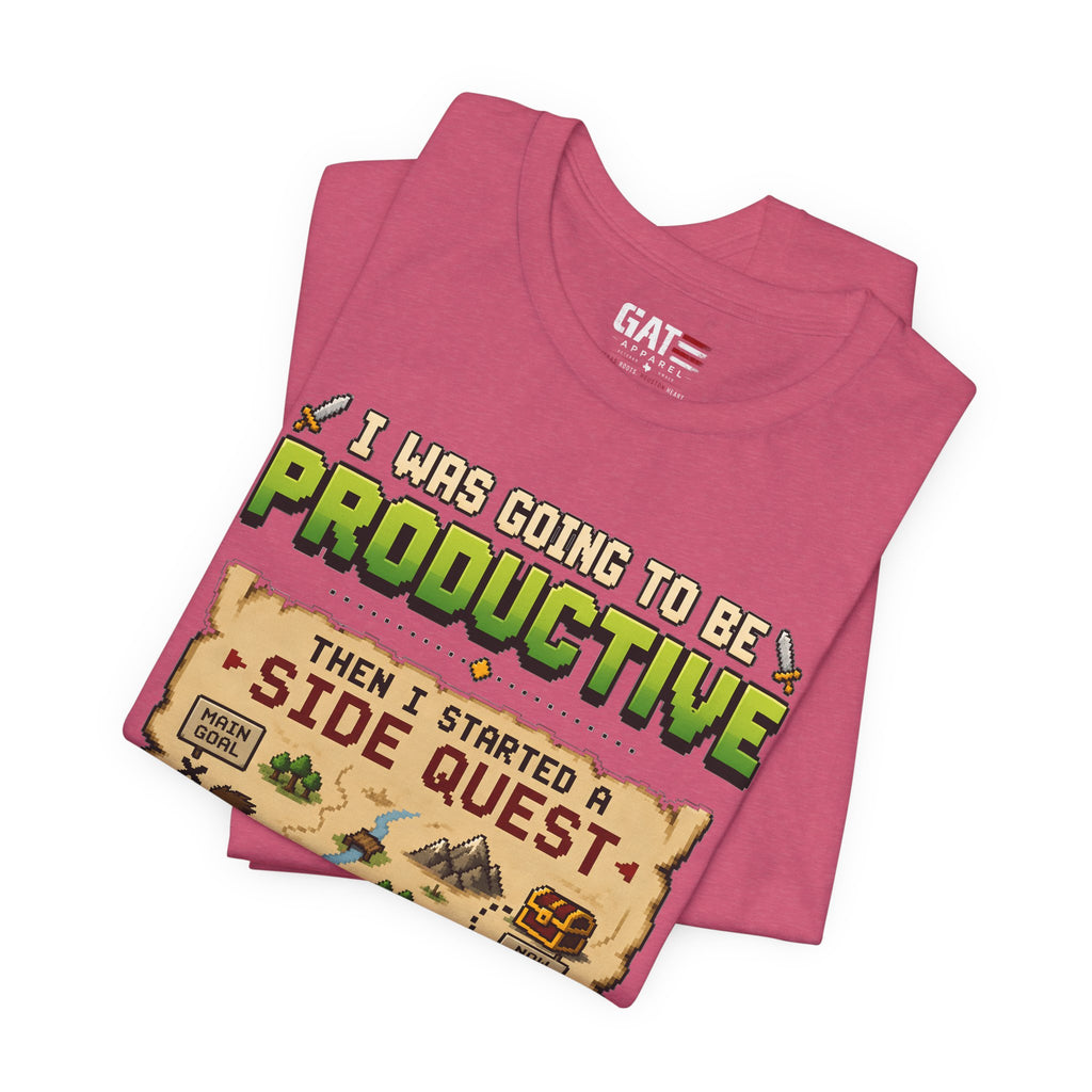 Side Quest Shirt | Retro Gaming Tee