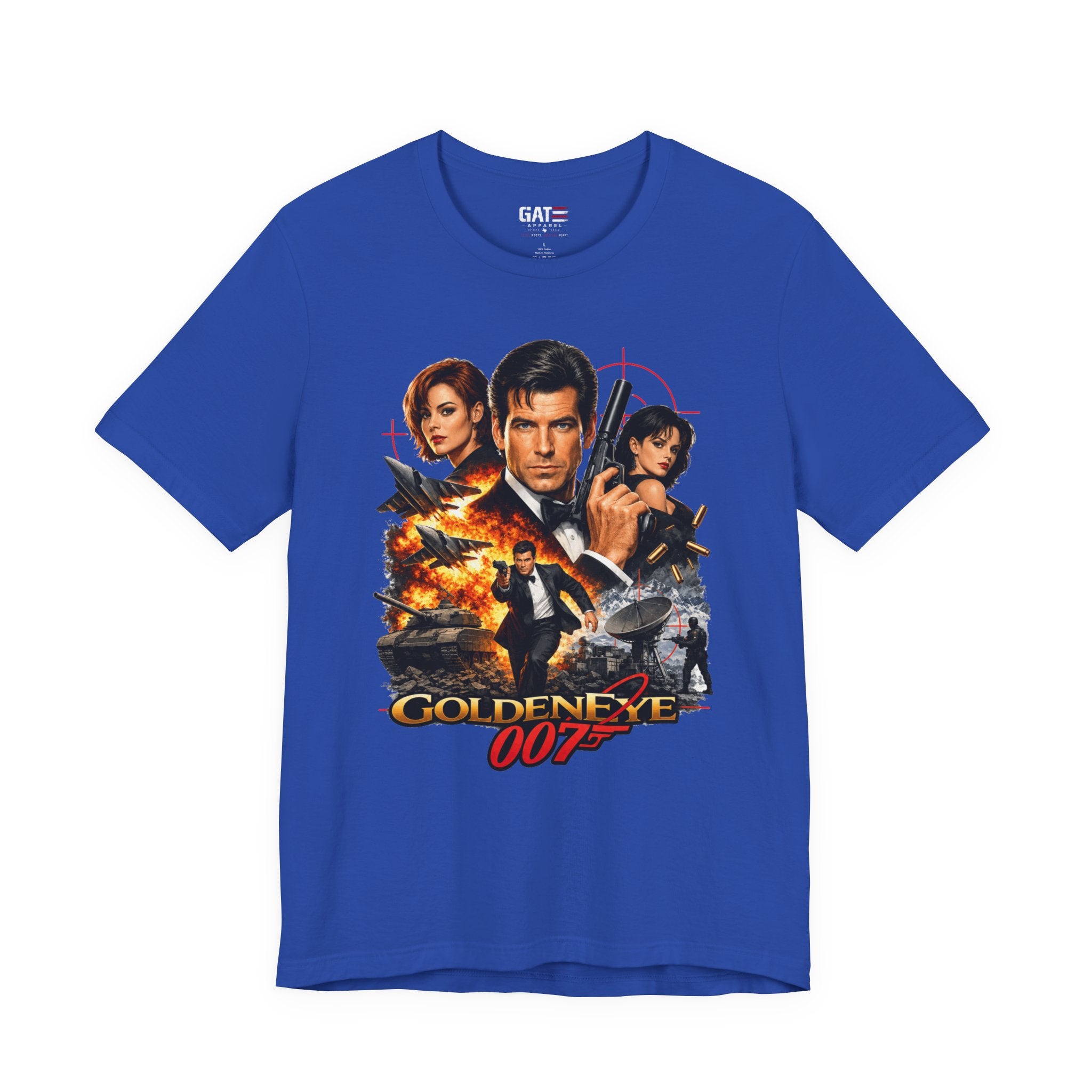 Retro Gamer Shirt, Classic N64 Gaming Tee, FPS Video Game Shirt, Old School Gamer Gift, Retro Gaming Movie Poster Tee | Graphic T-Shirt