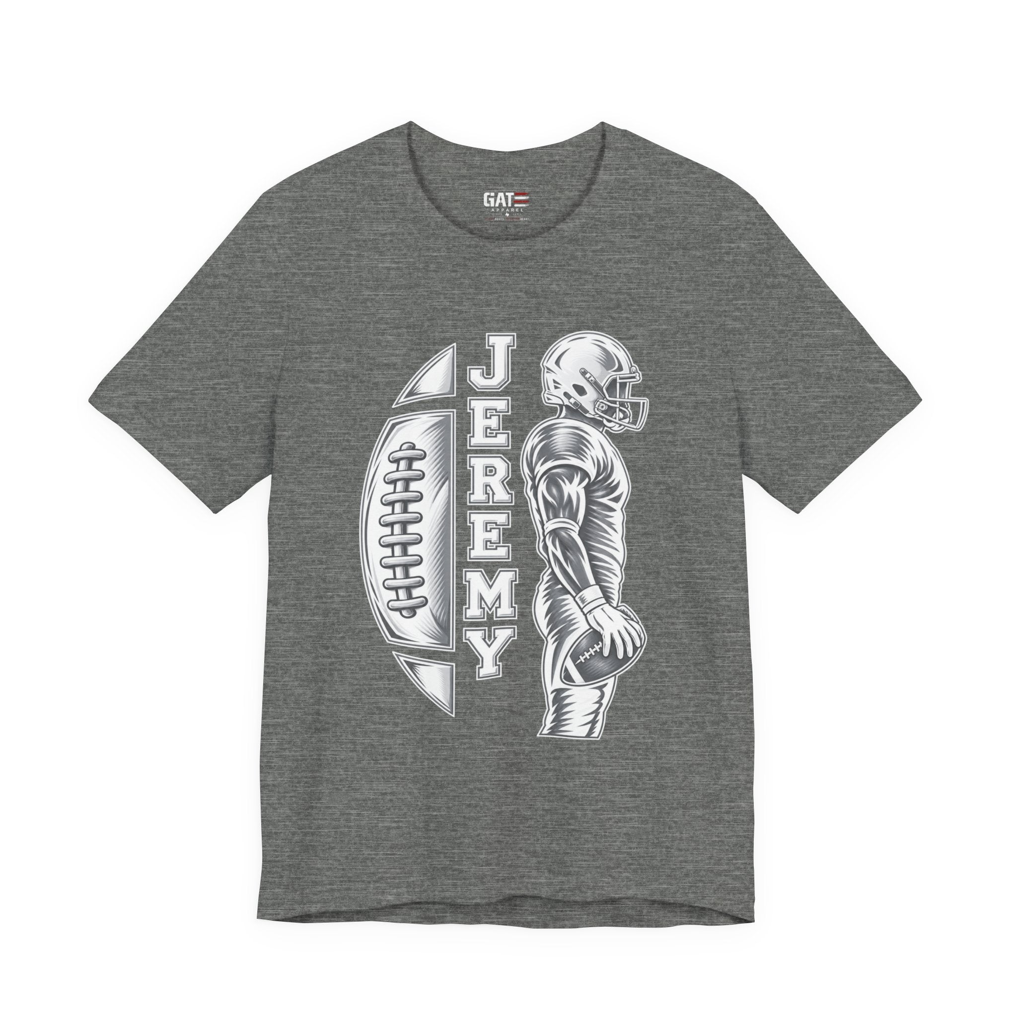 Football Mom Personalized Shirt Custom Player Name Number Game Day Tee